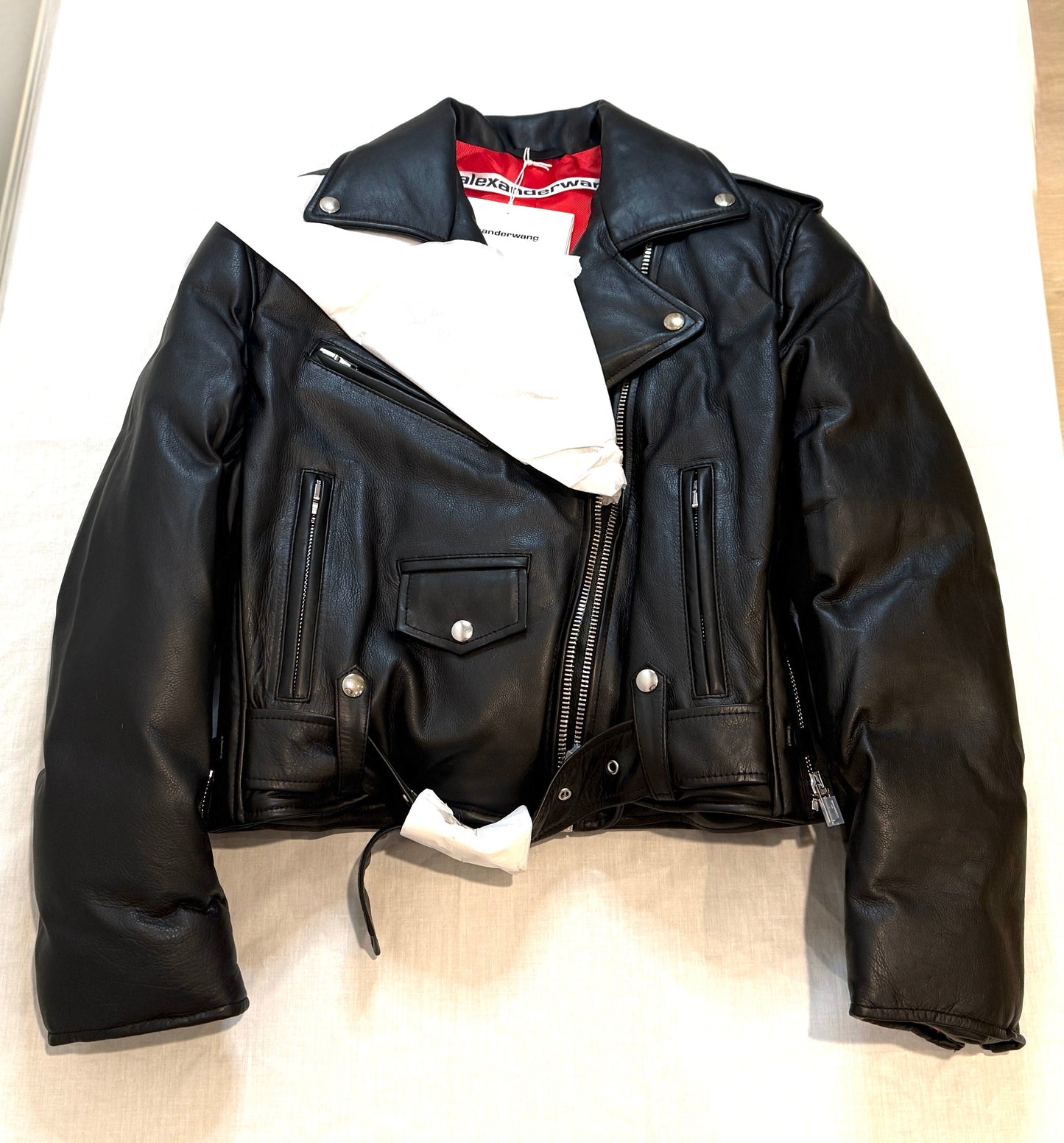 Alexander Wang Biker Puffer Jacket