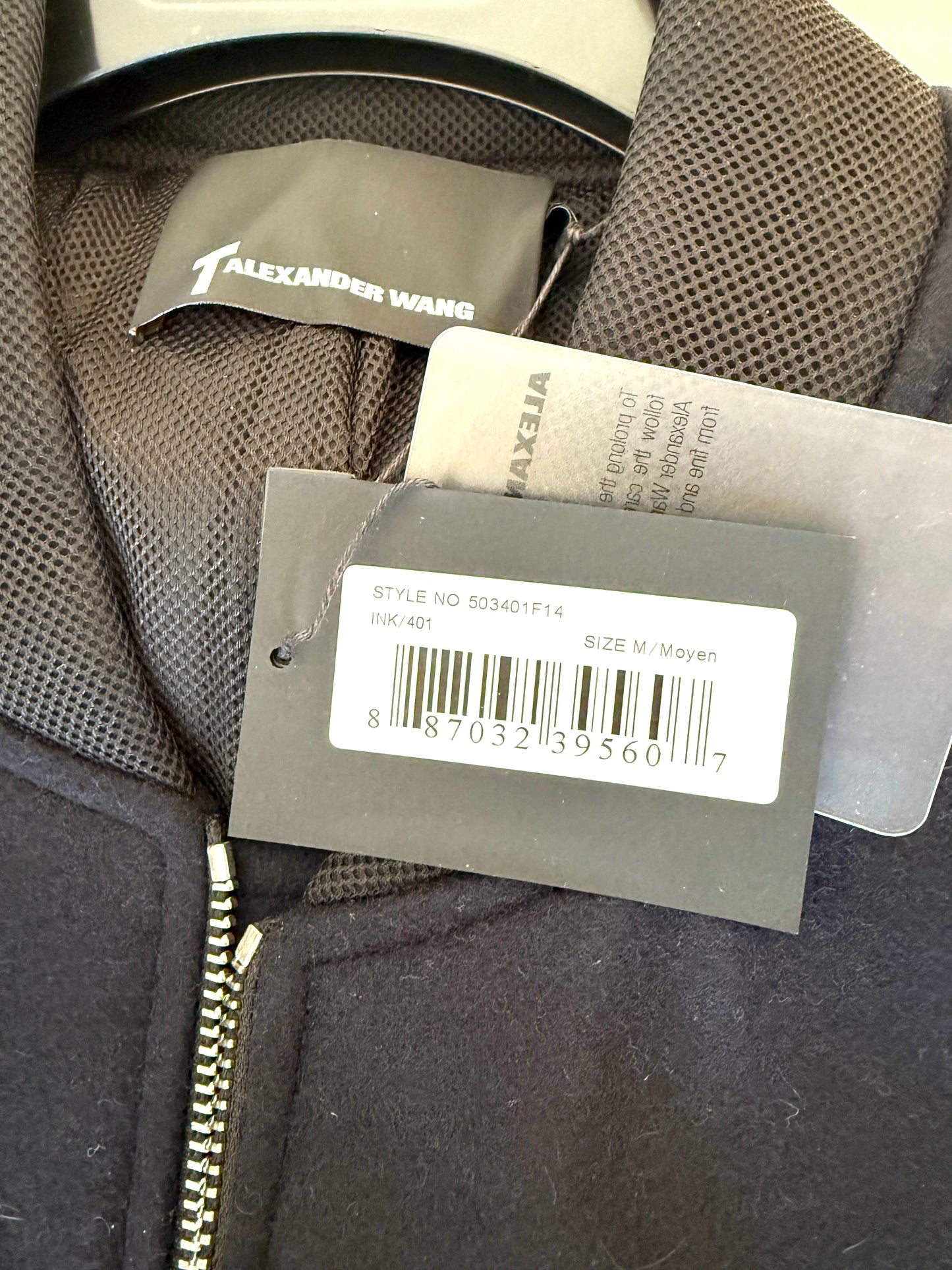 Alexander Wang T Blue Wool Jacket