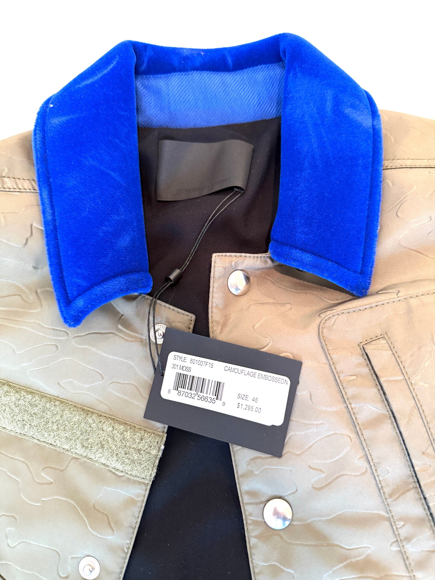 Alexander Wang Camouflage Embossed Jacket