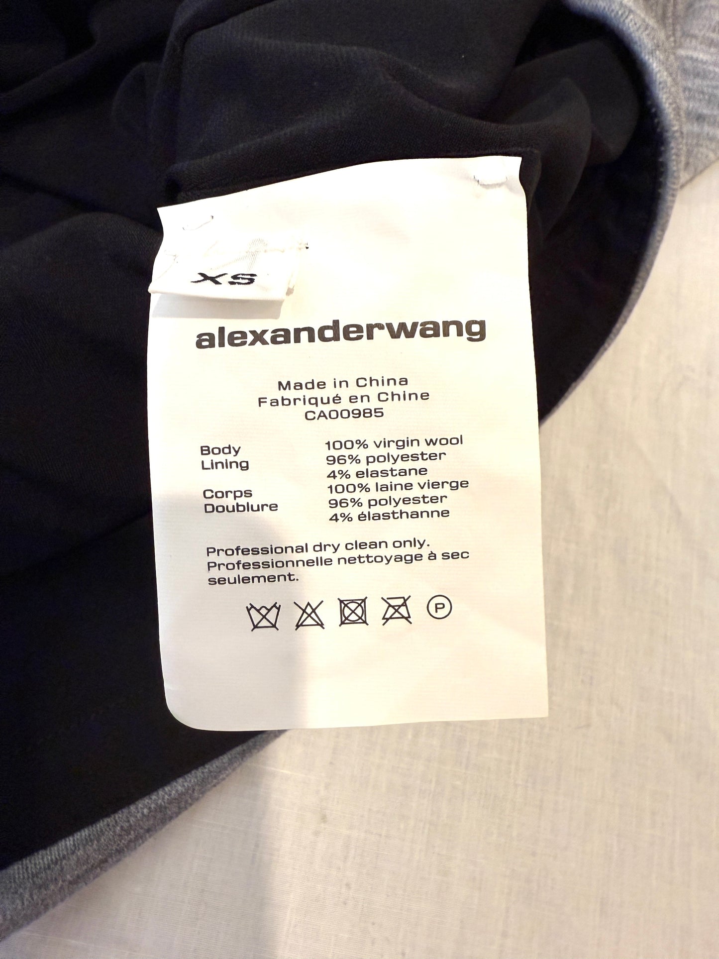 Alexander Wang Draped Dolman Short Sleeve Top