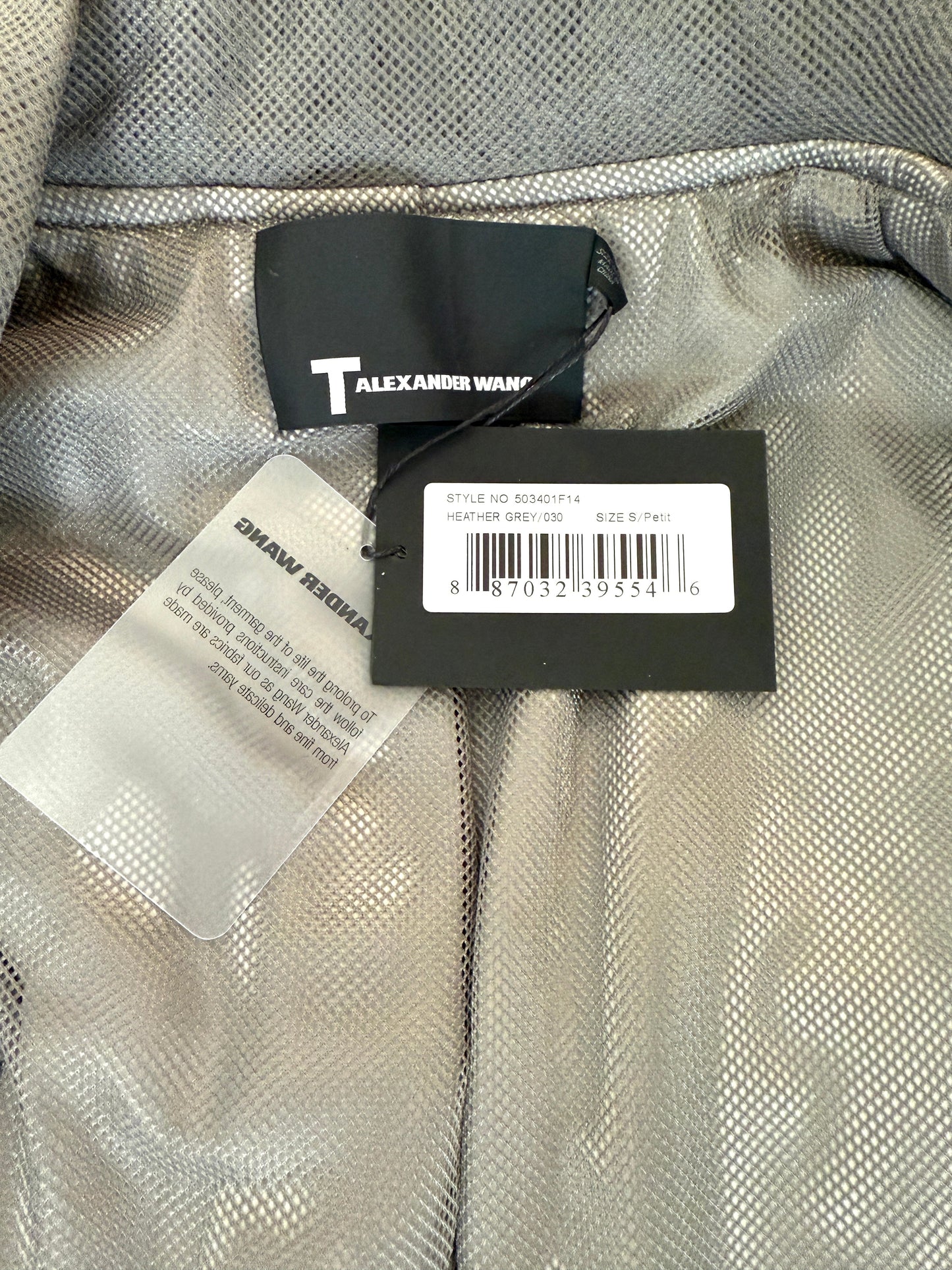 Alexander Wang Heather Grey Jacket