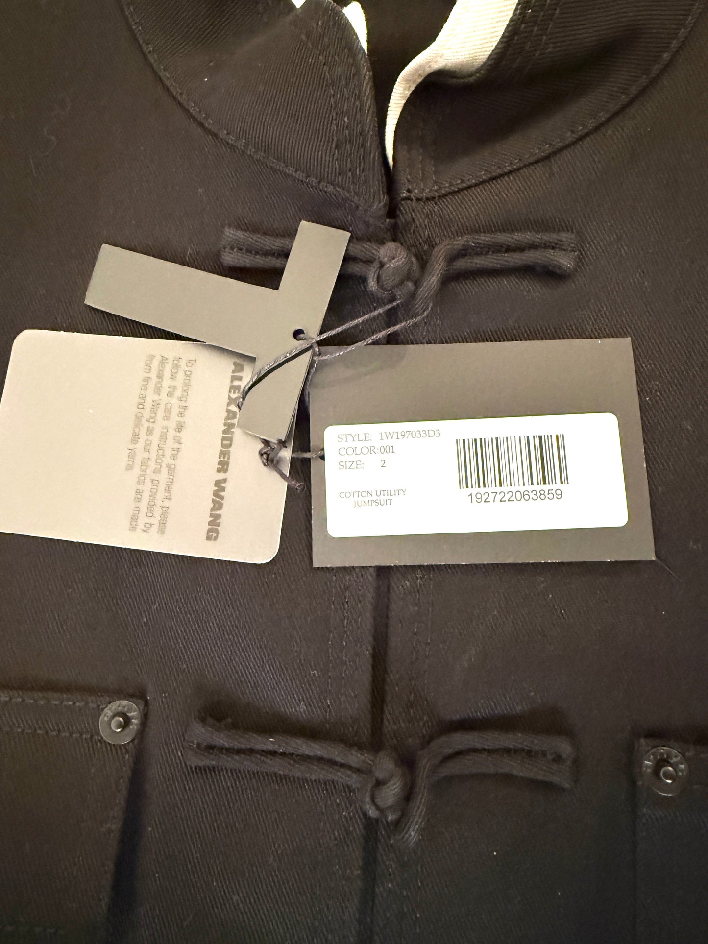 Alexander Wang Jumpsuit With Leather Belt
