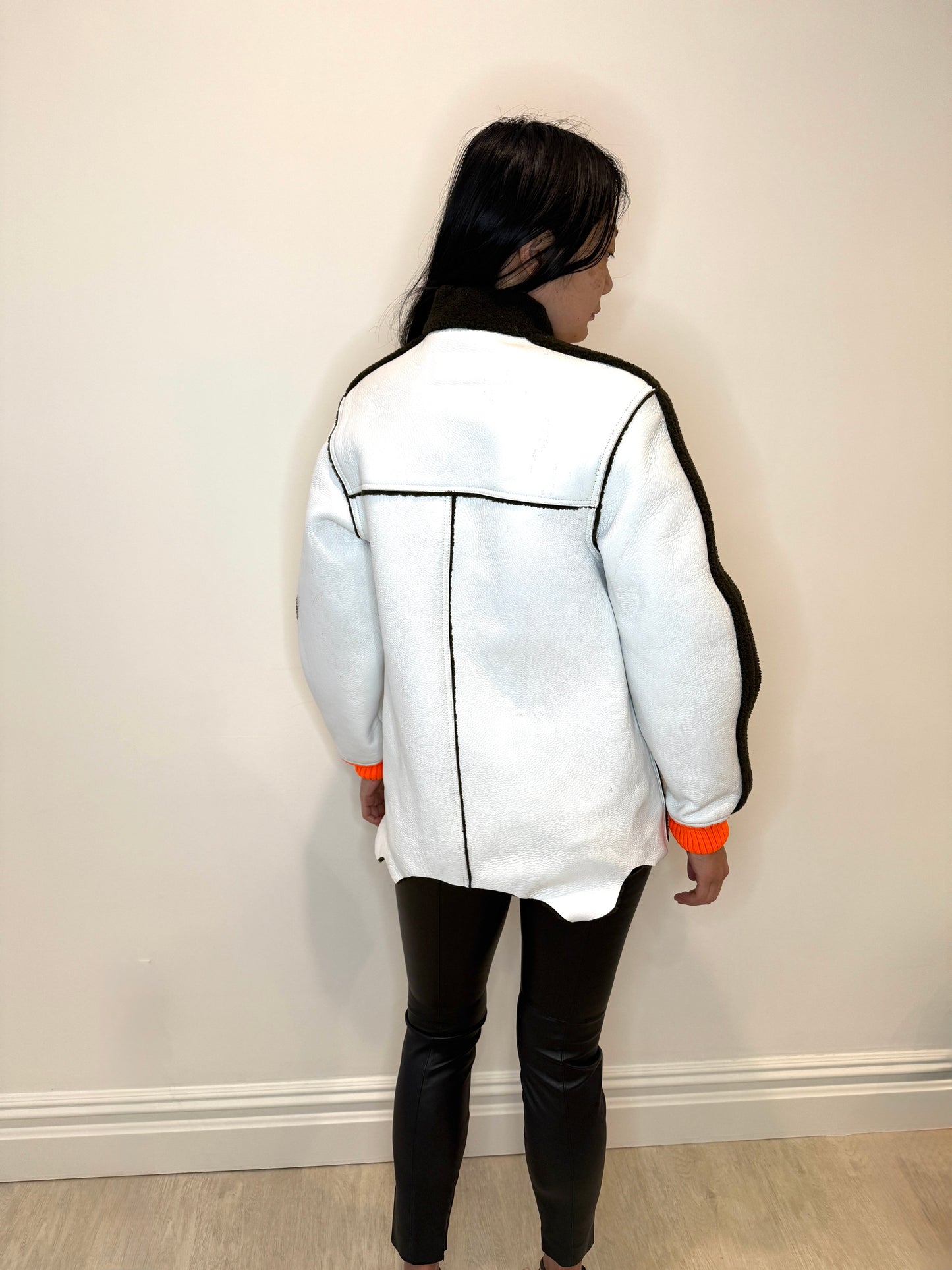 Alexander Wang White Silica Jacket