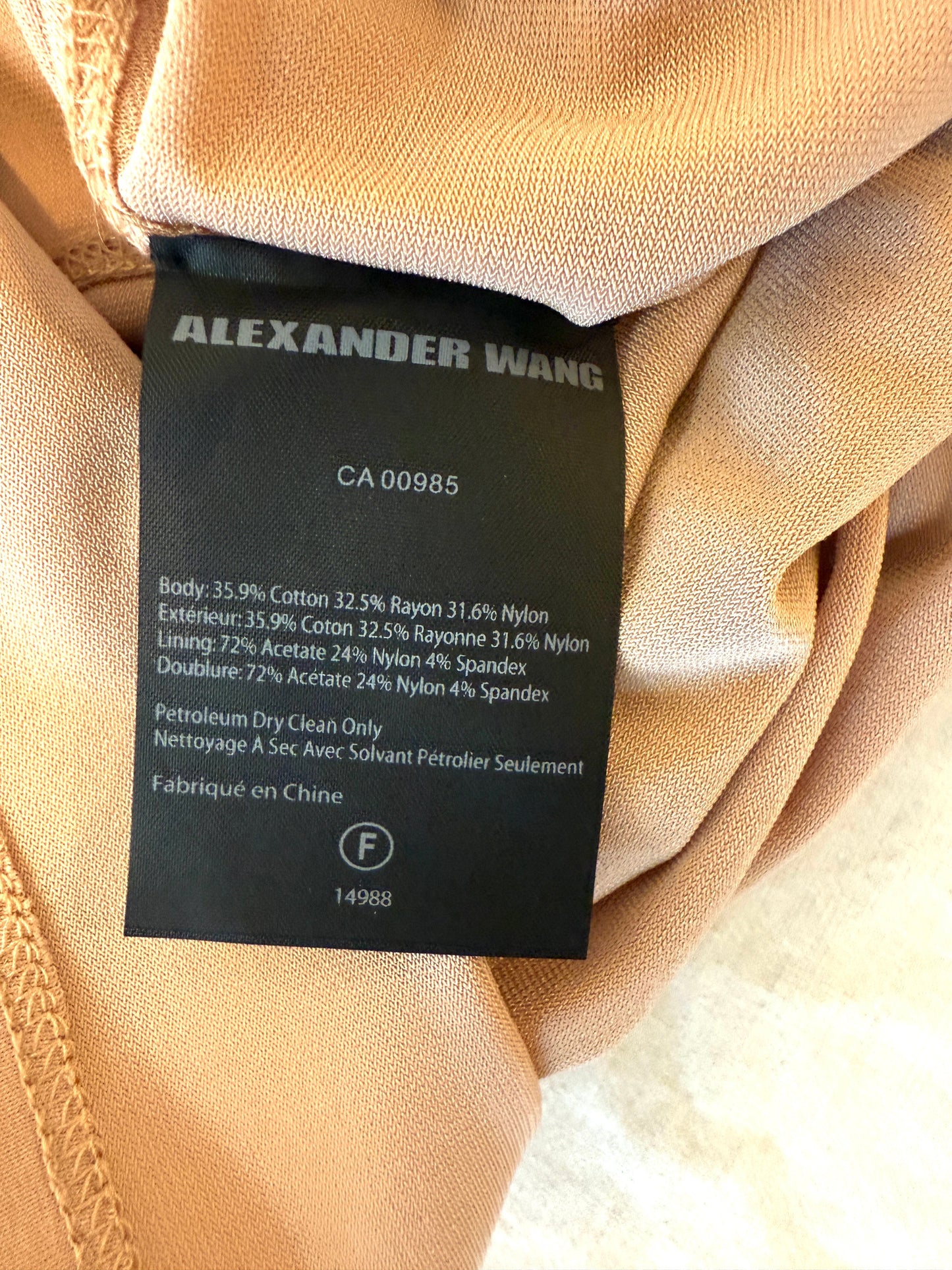 Alexander Wang Two-Layer Dress