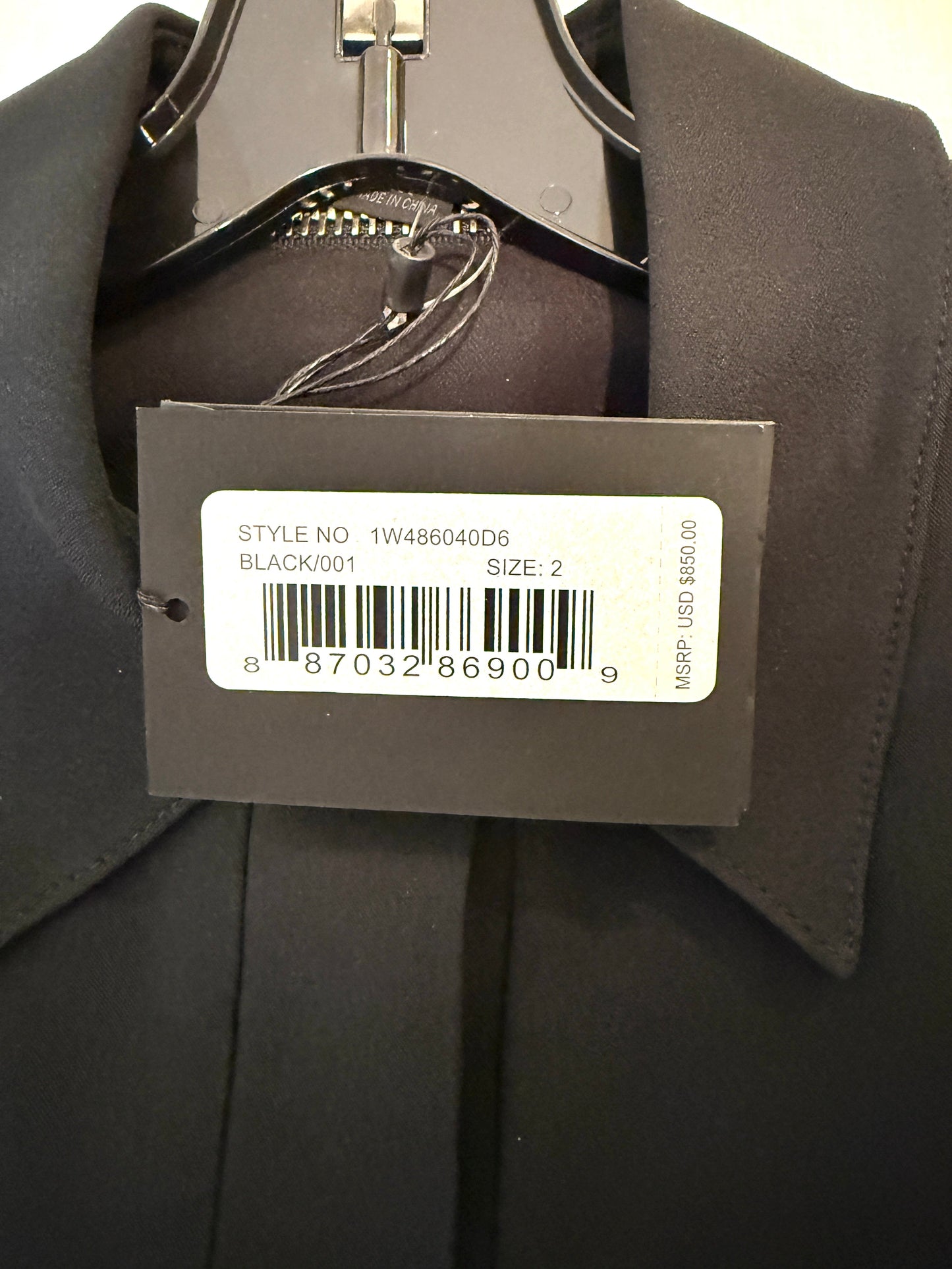 Alexander Wang Zipper Shoulder Pullover Dress