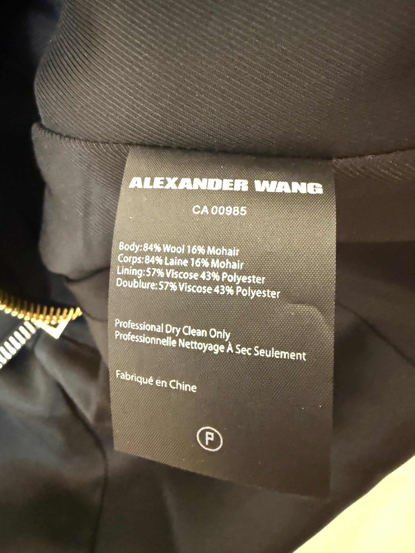 Alexander Wang Zipper Vest
