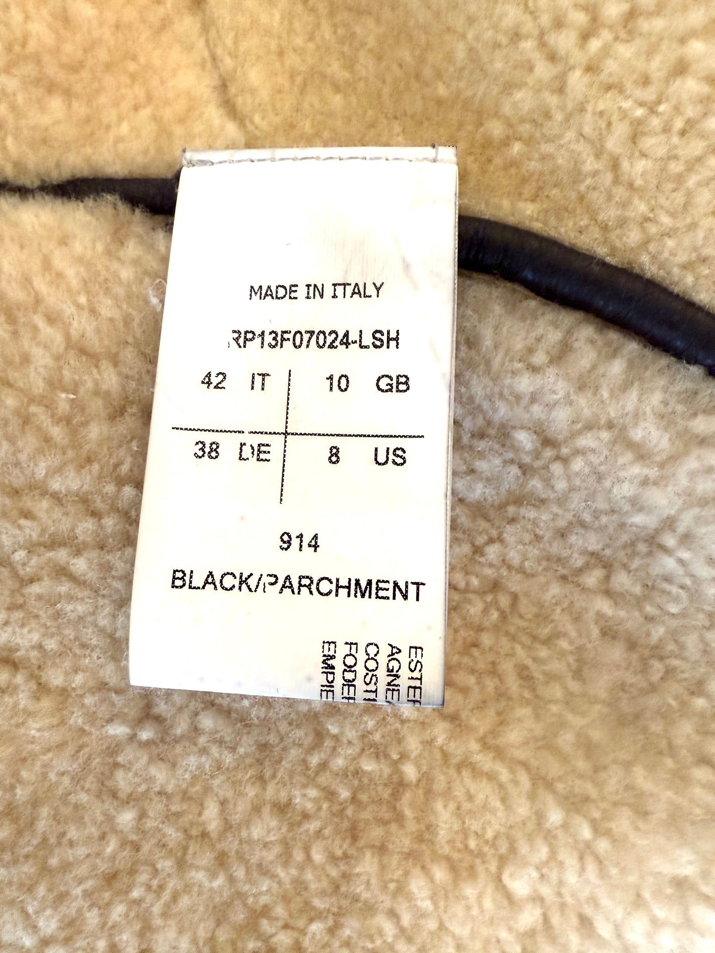 Rick Owens Shearling Lined Jacket