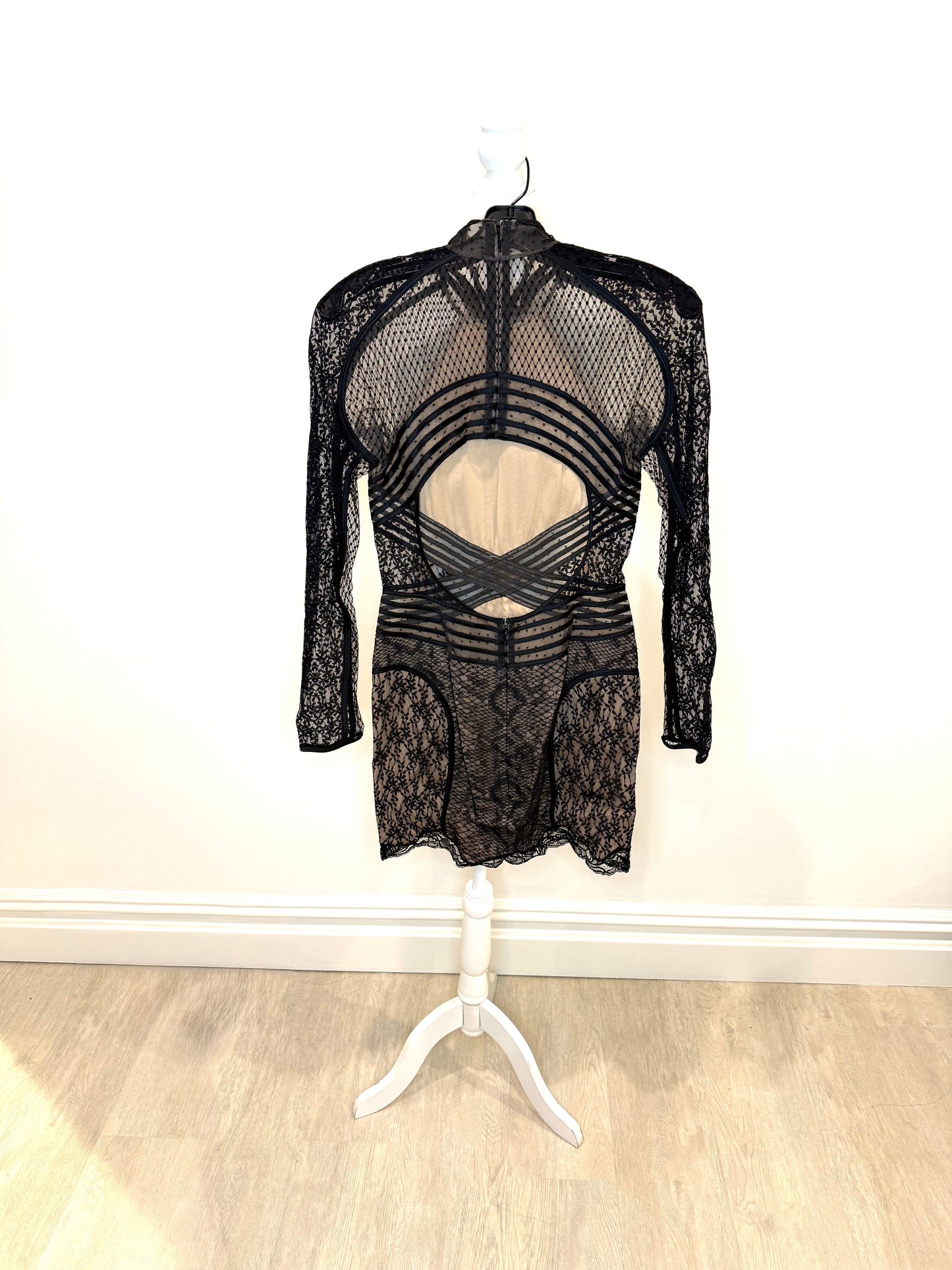 Alexander Wang Black Lace Dress