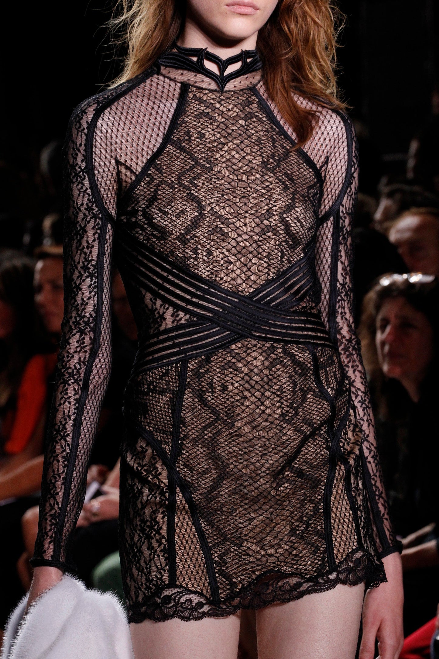 Alexander Wang Black Lace Dress