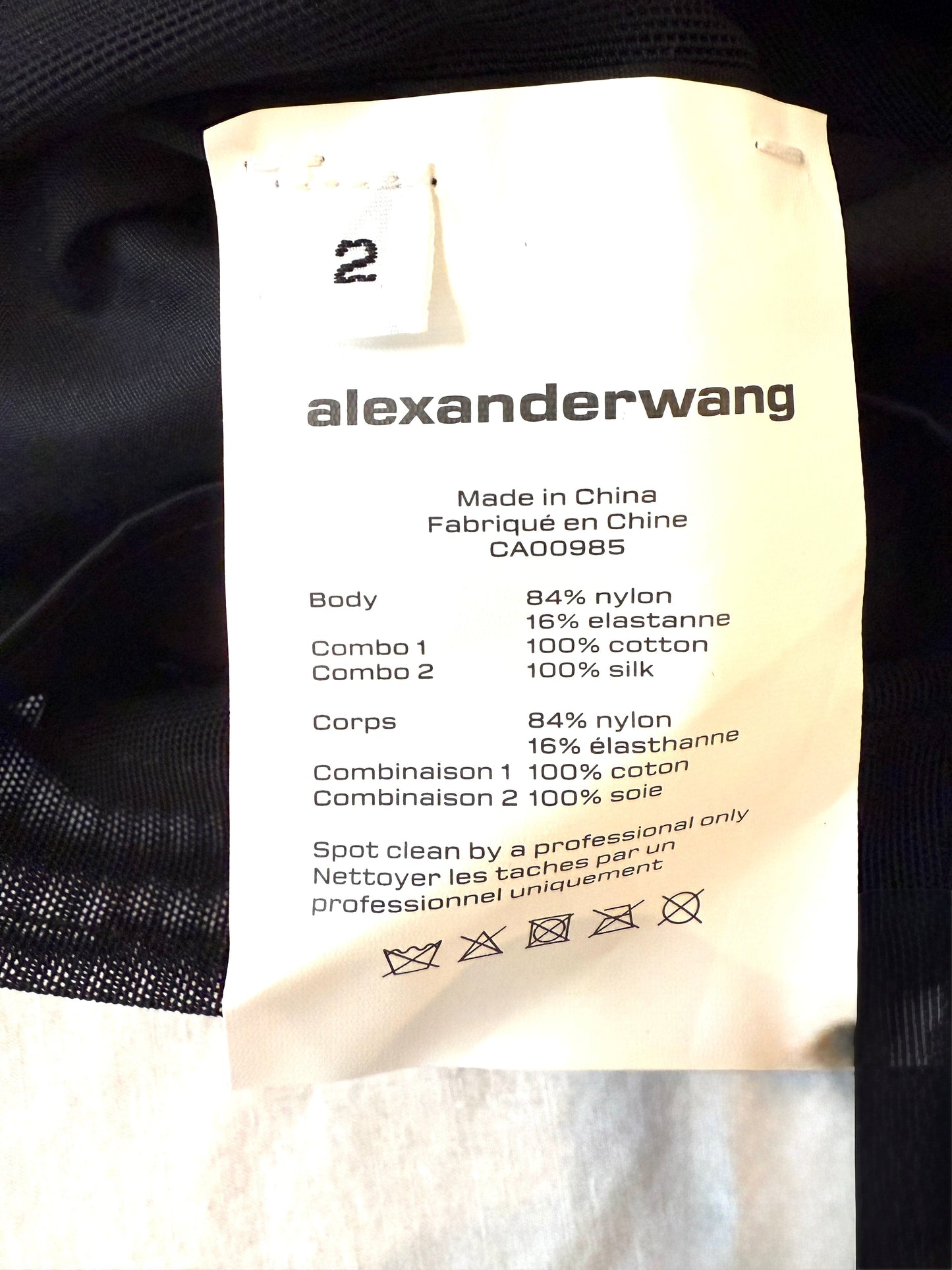 Alexander Wang Dragon Tattoo Top