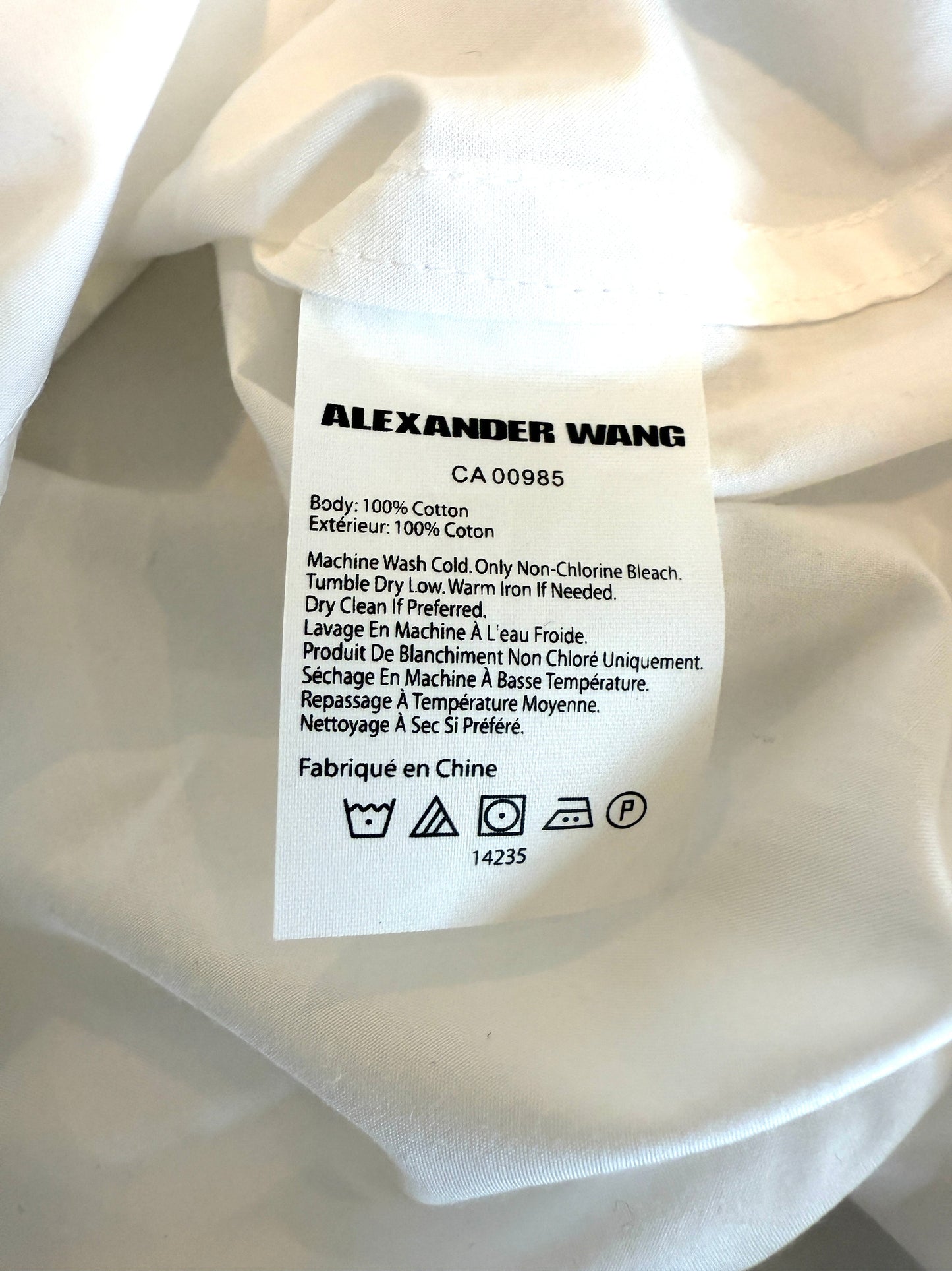 Alexander Wang Dress White Pullover