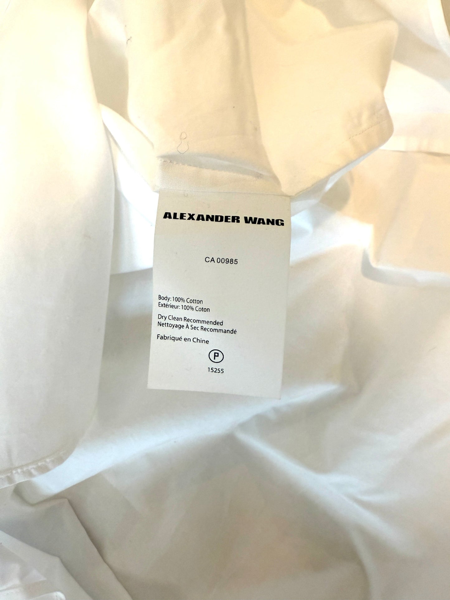 Alexander Wang Dressed Up Slim Shirt