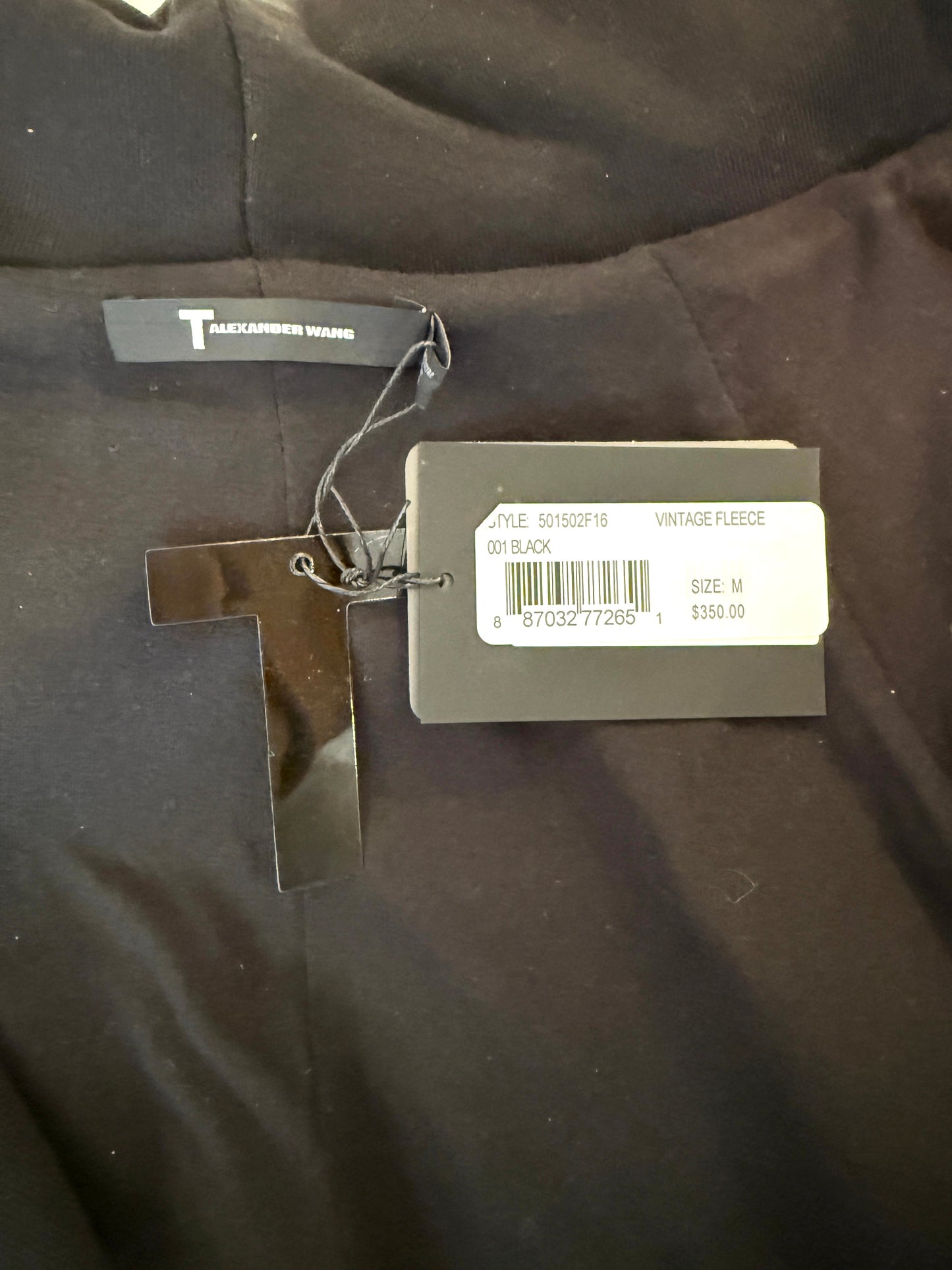 Alexander Wang Full Vintage Fleece Jacket