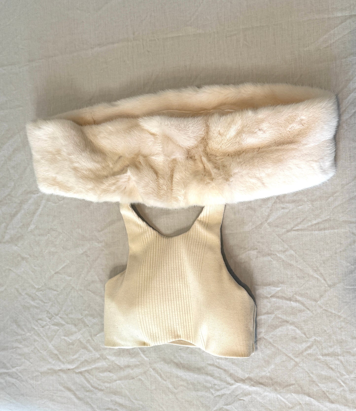 Alexander Wang x Brittany Lauren Levenson Fur Sport Top