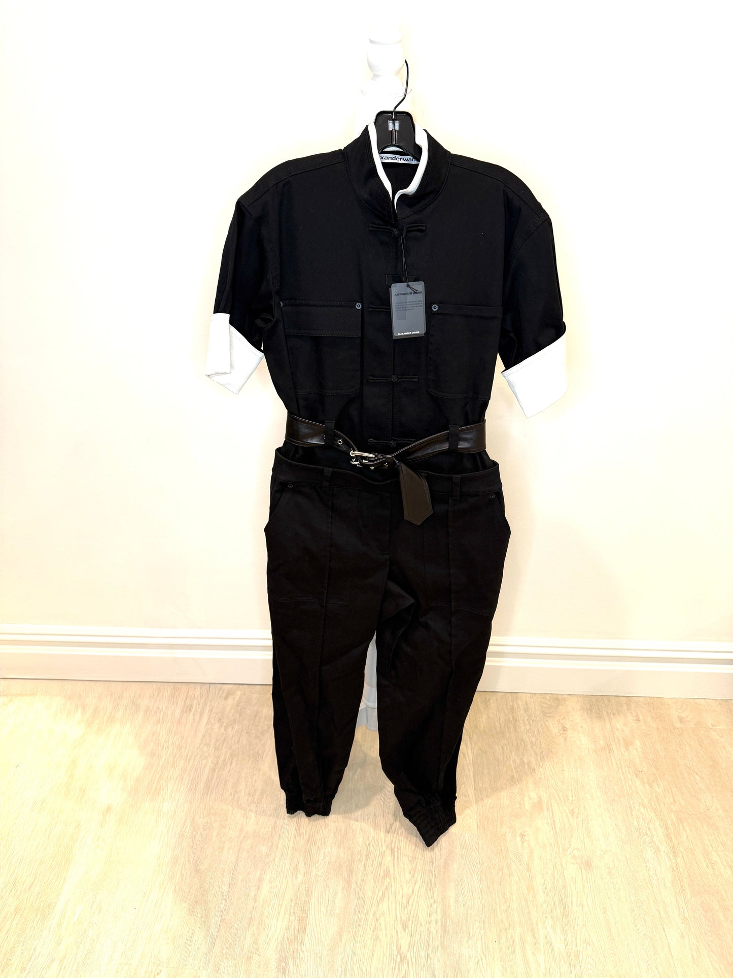 Alexander Wang Jumpsuit With Leather Belt