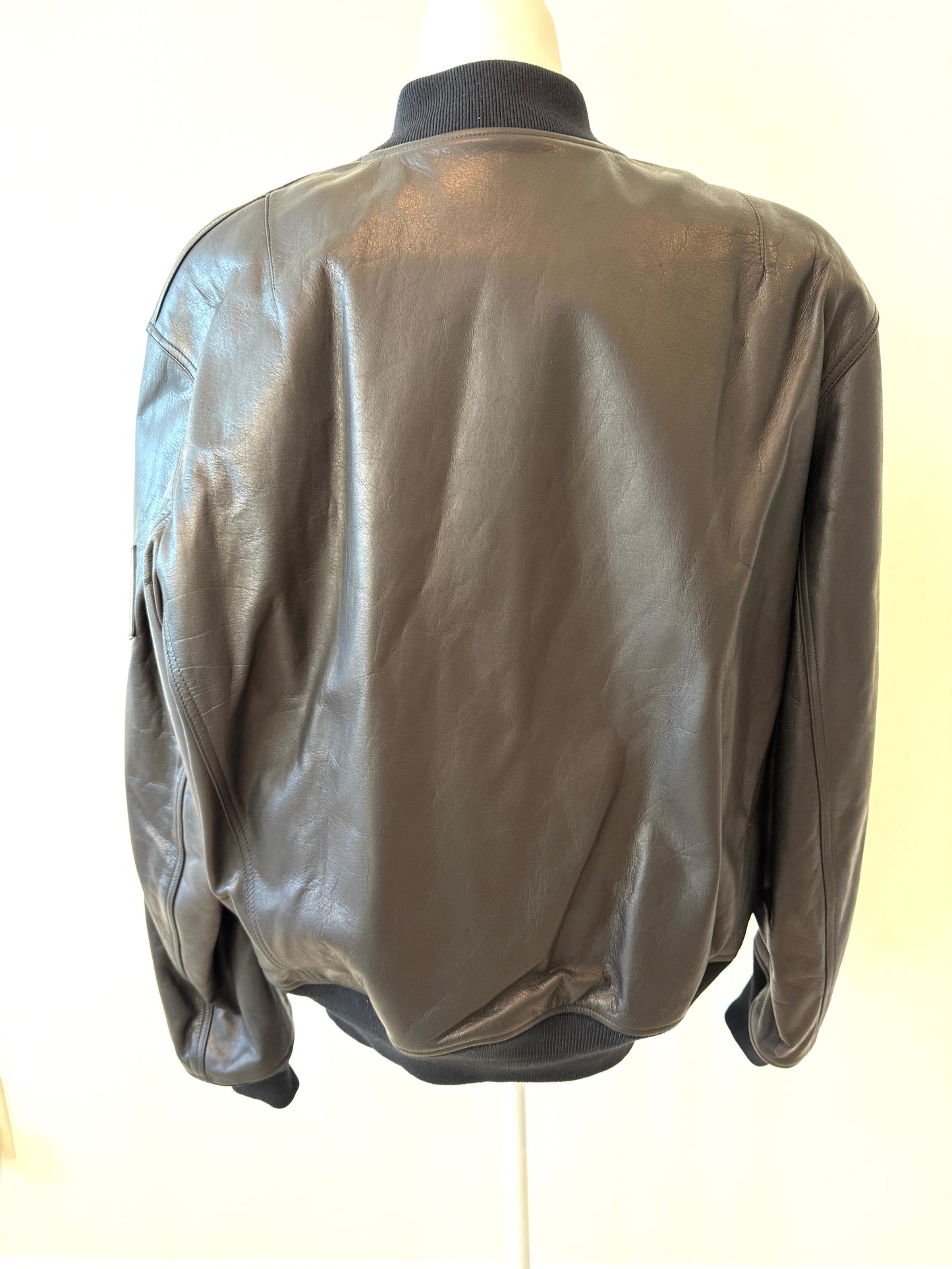 Alexander Wang Leather Bomber