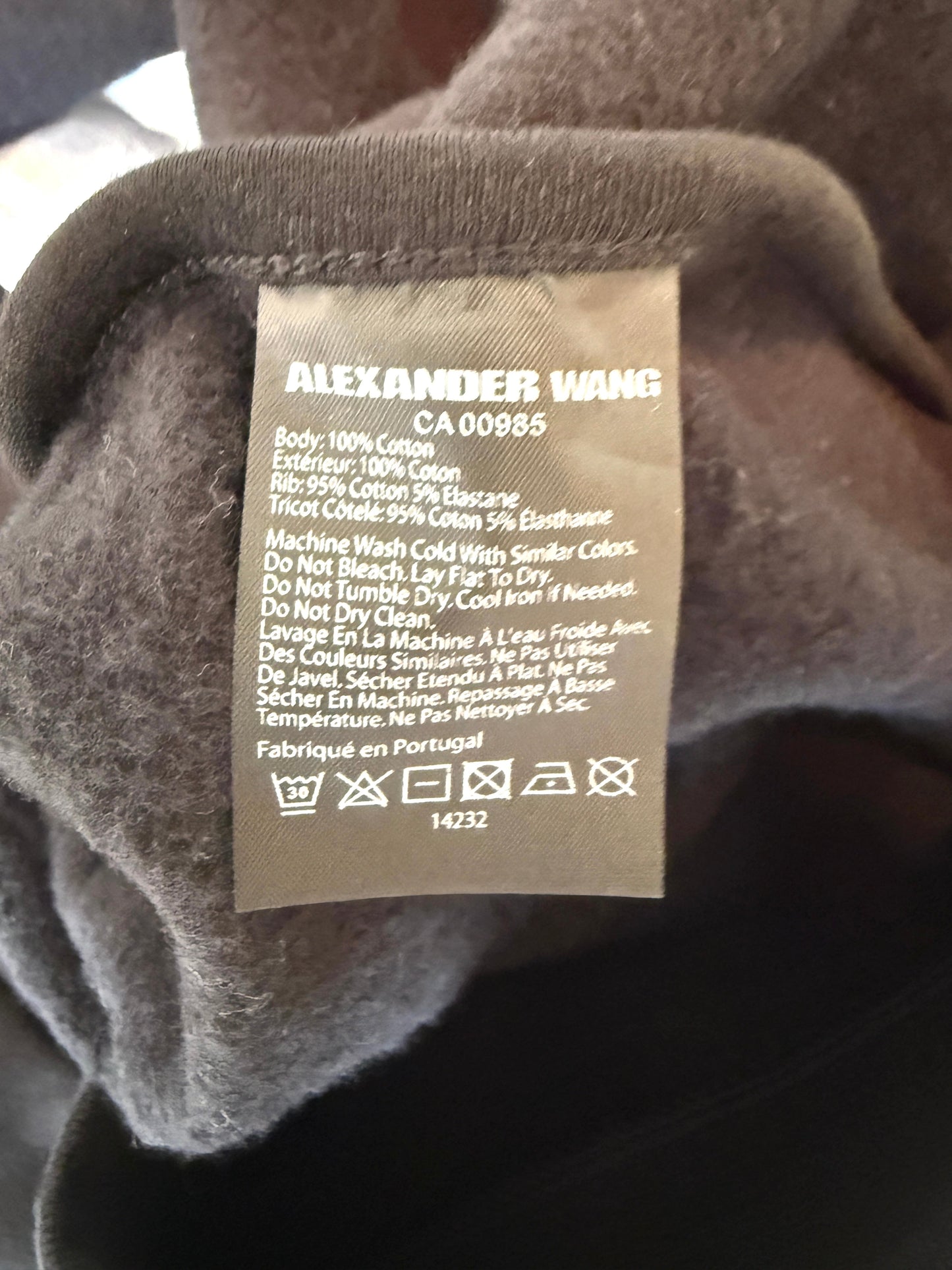 Alexander Wang Matrix Scuba Hoodie