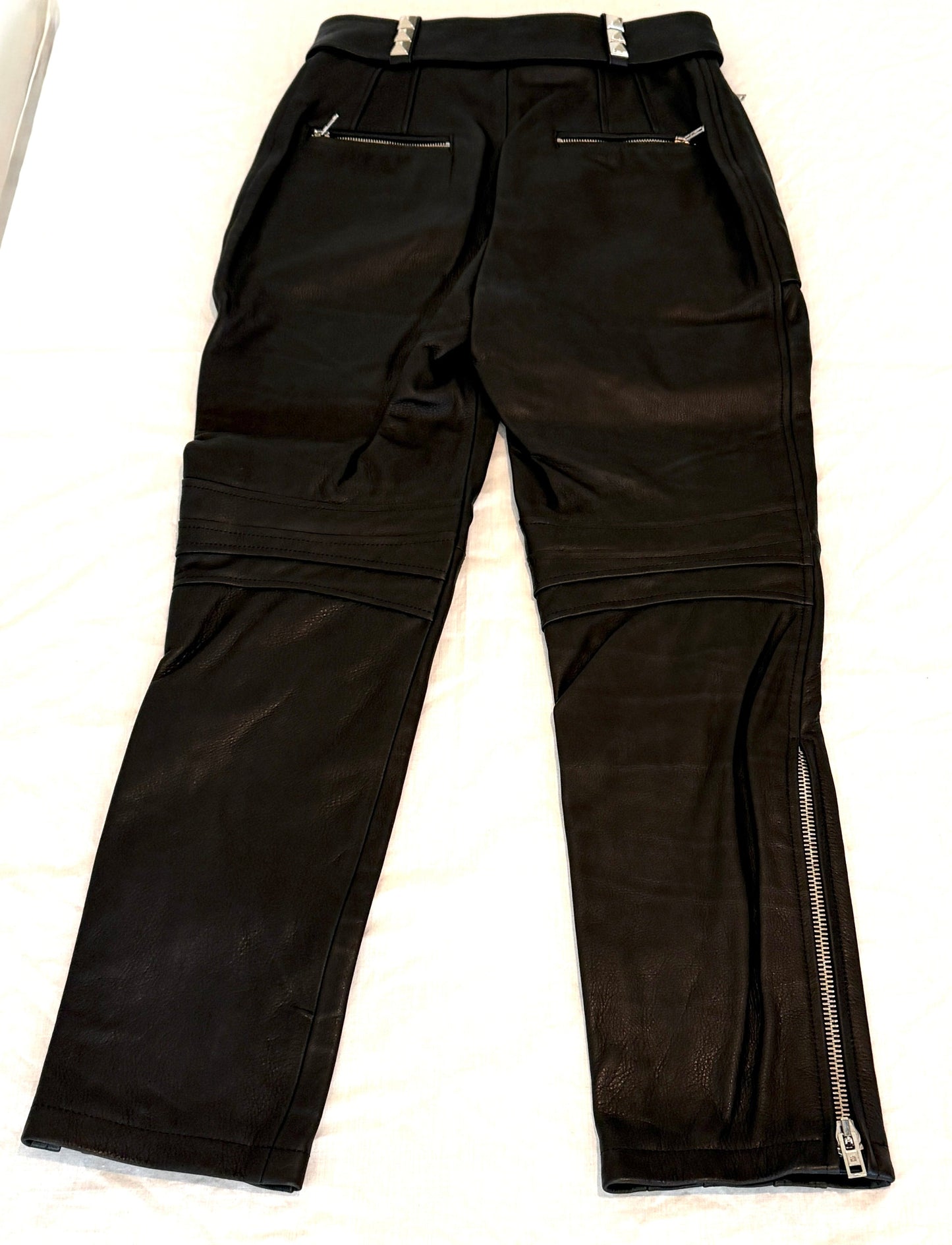 Alexander Wang Moto Pant With Studded Belt Loops