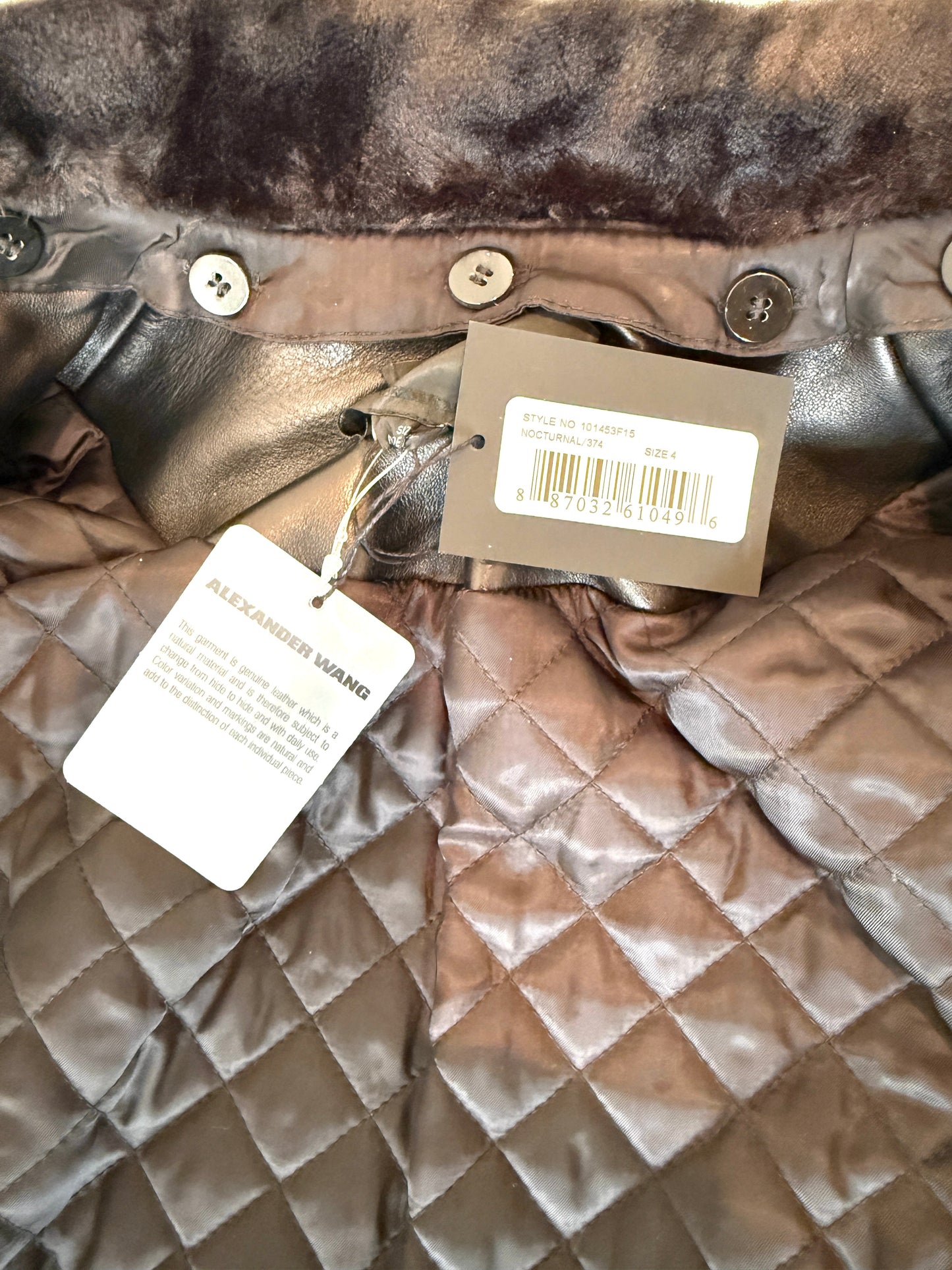 Alexander Wang Nocturnal Leather Jacket