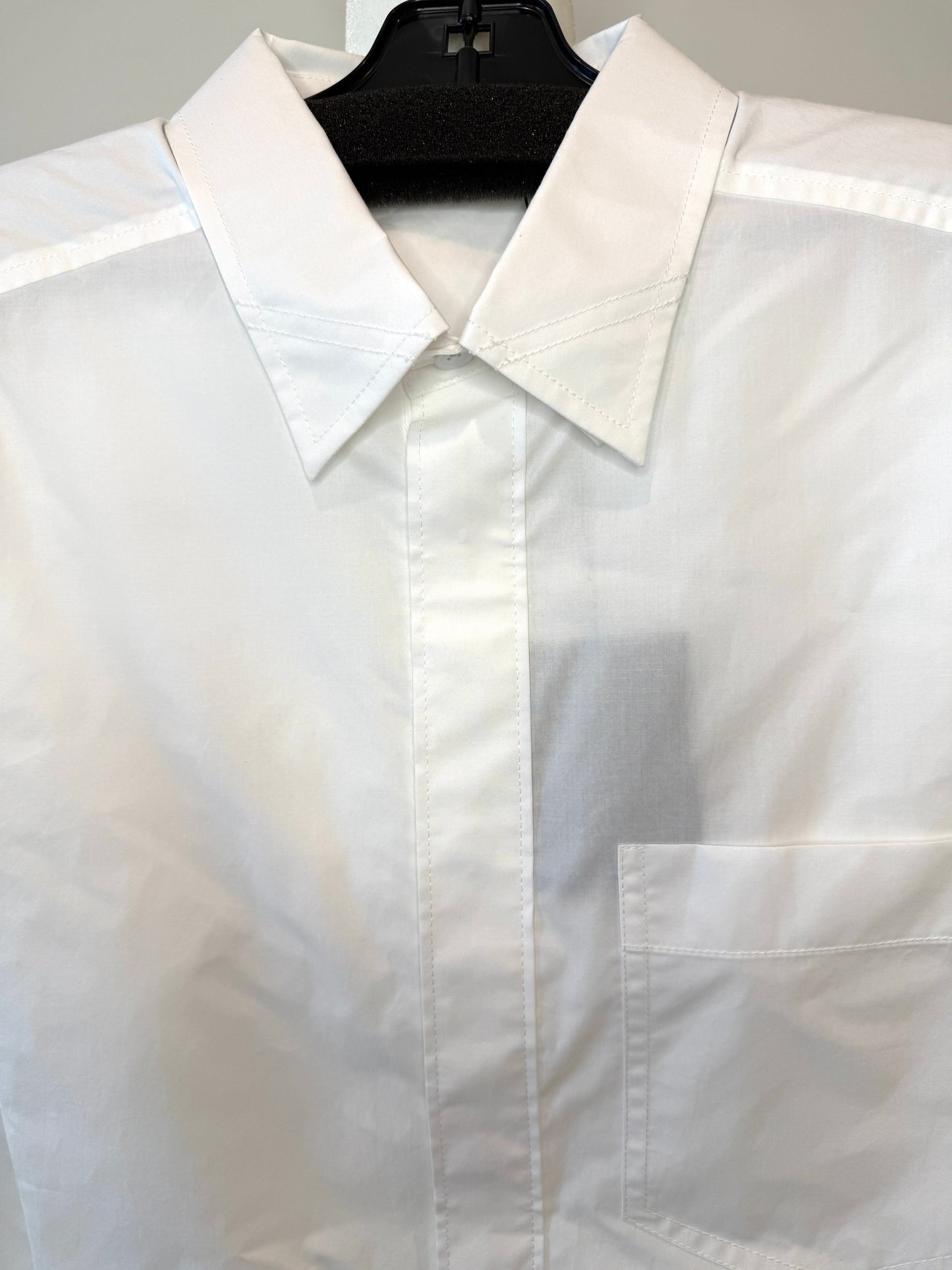 Alexander Wang Pocket White Dress Shirt