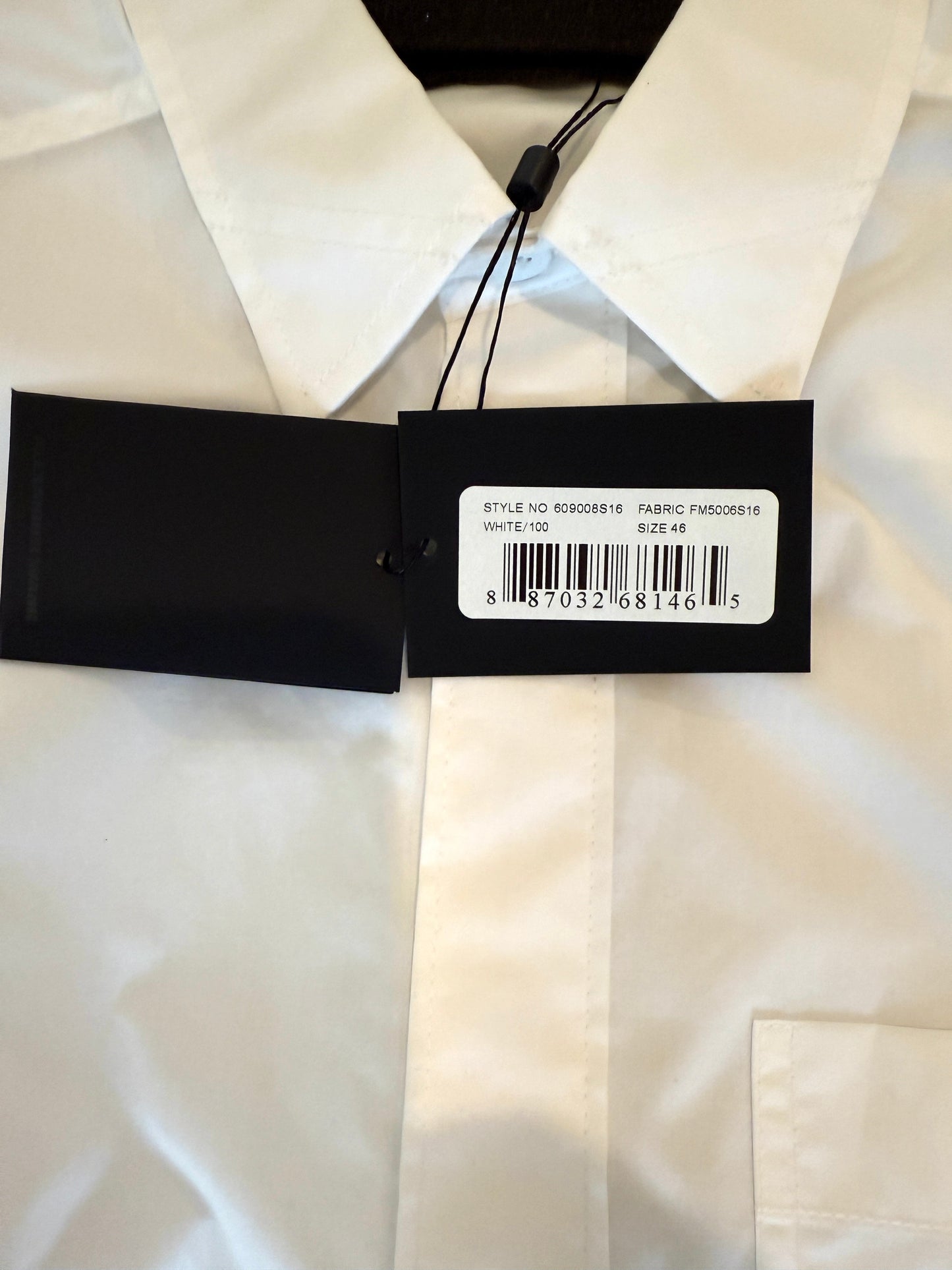 Alexander Wang Pocket White Dress Shirt