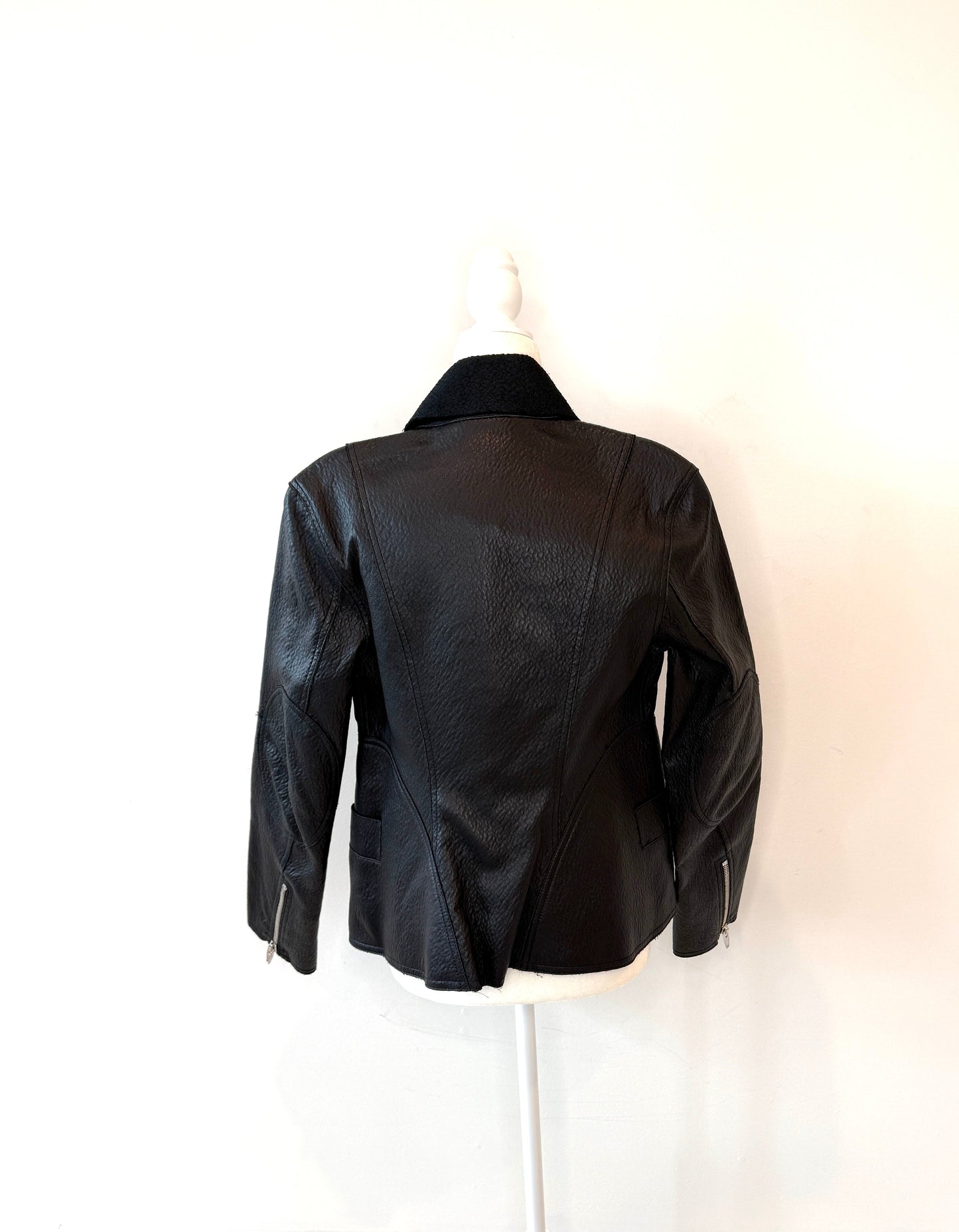 Alexander Wang Raven Leather Jacket