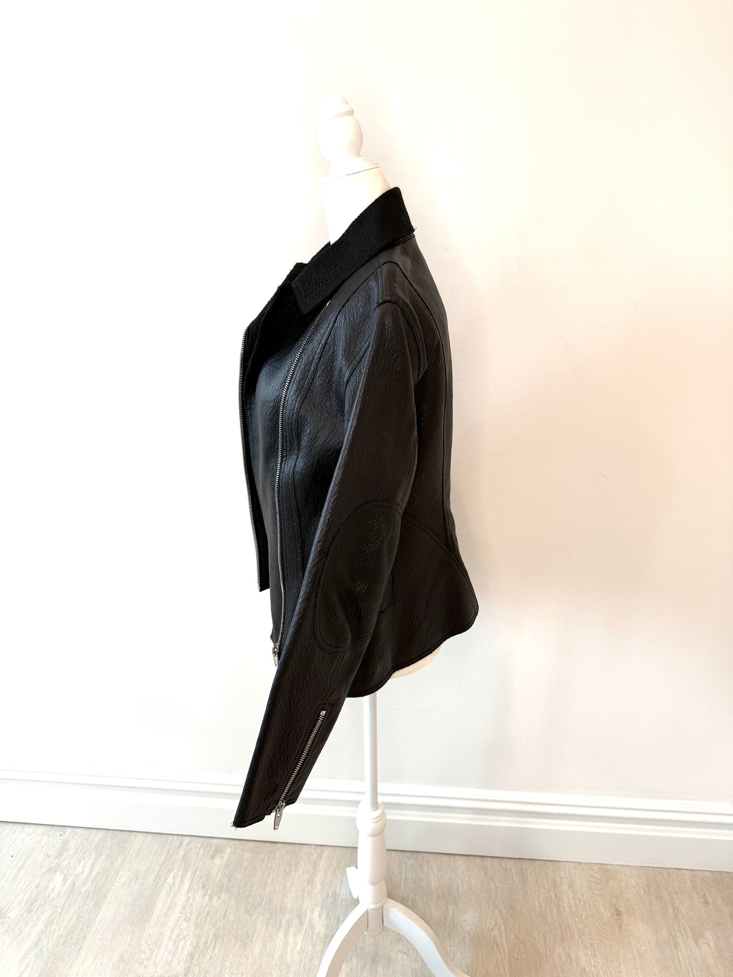 Alexander Wang Raven Leather Jacket