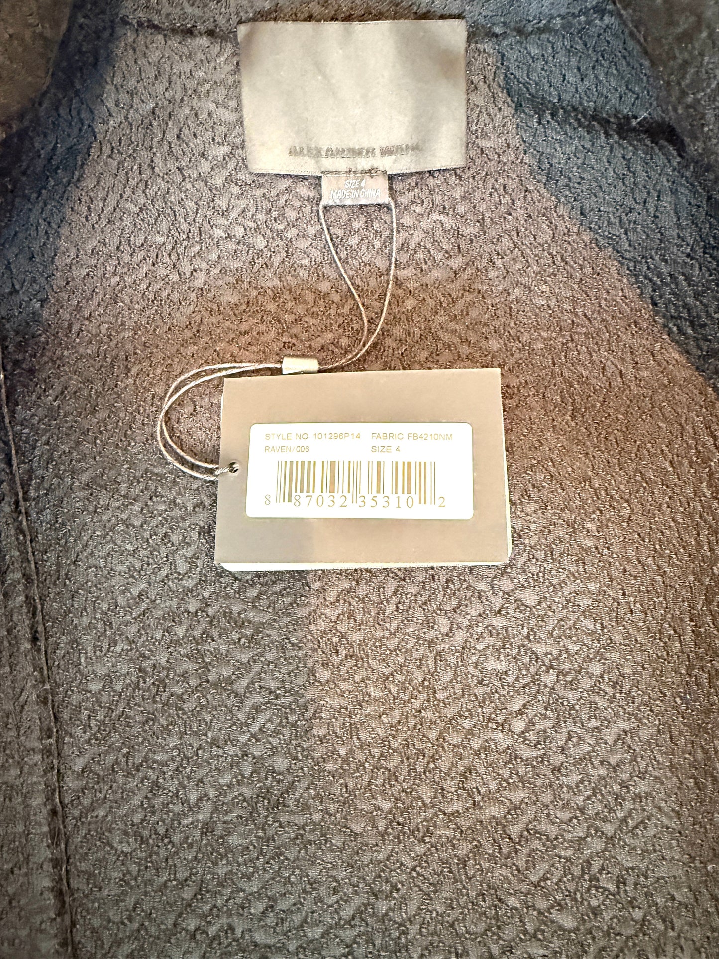 Alexander Wang Raven Leather Jacket