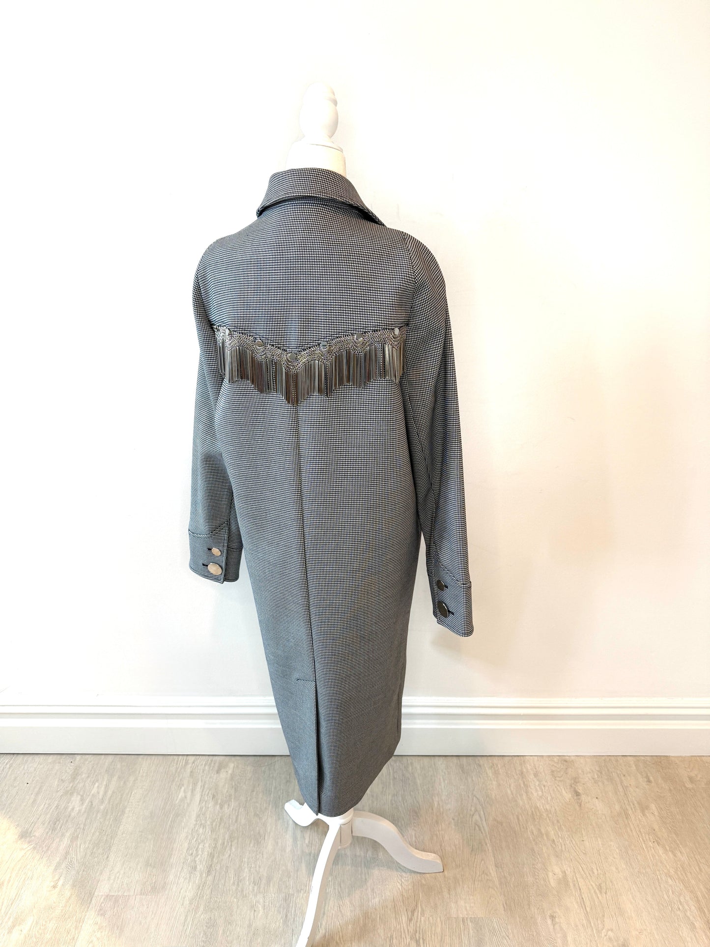 Alexander Wang Silver Fringe Jacket