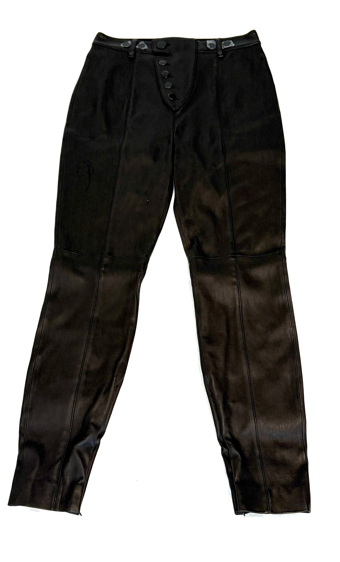 Alexander Wang Slim Leather Pant