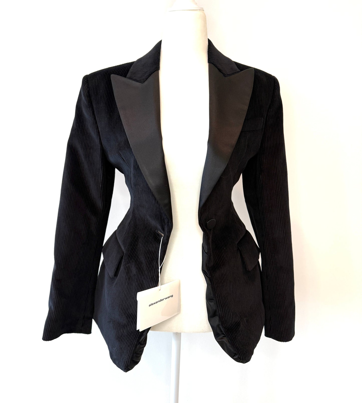 Alexander Wang Tuxedo Padded Blazer