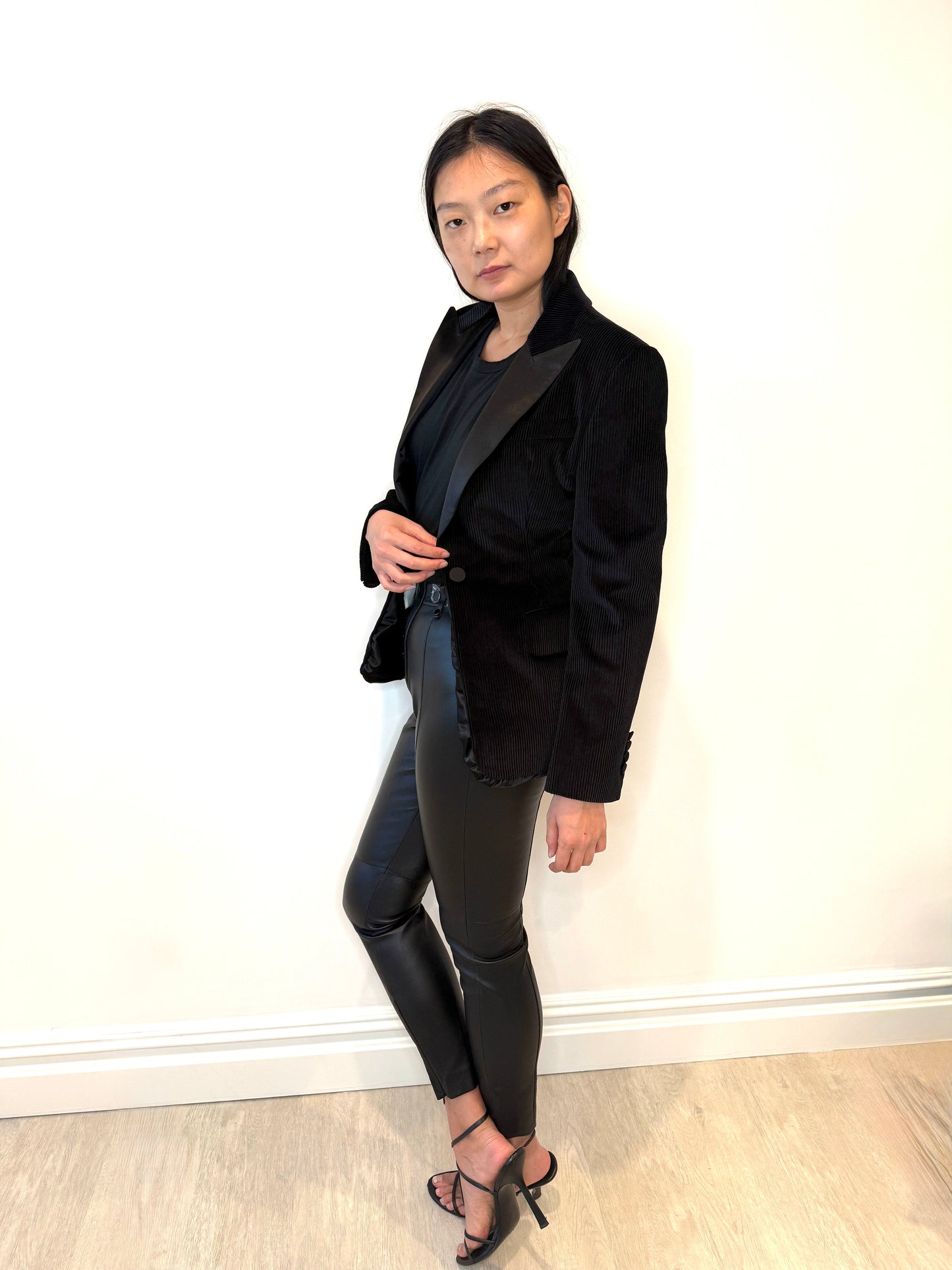 Alexander Wang Tuxedo Padded Blazer