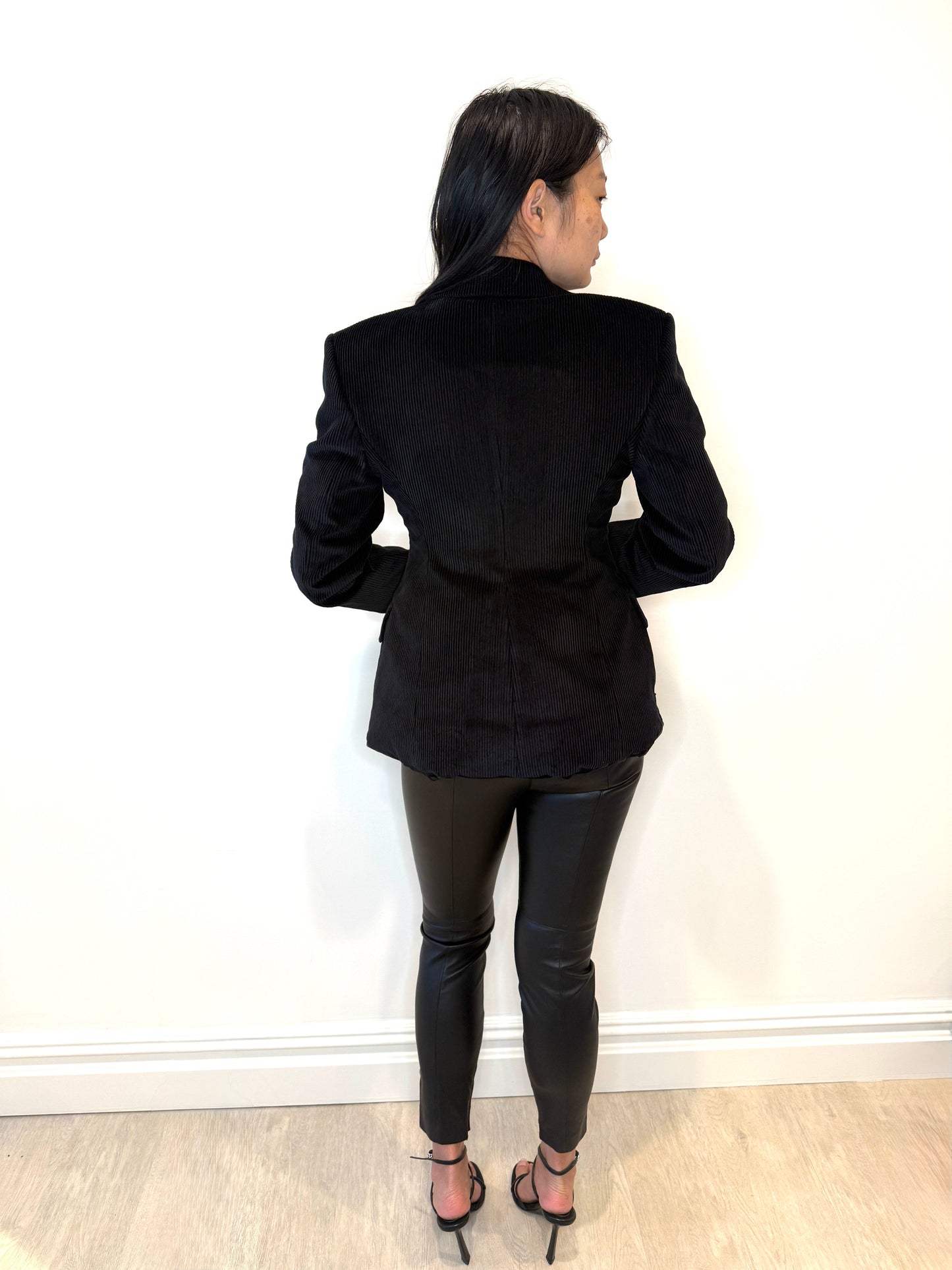 Alexander Wang Tuxedo Padded Blazer