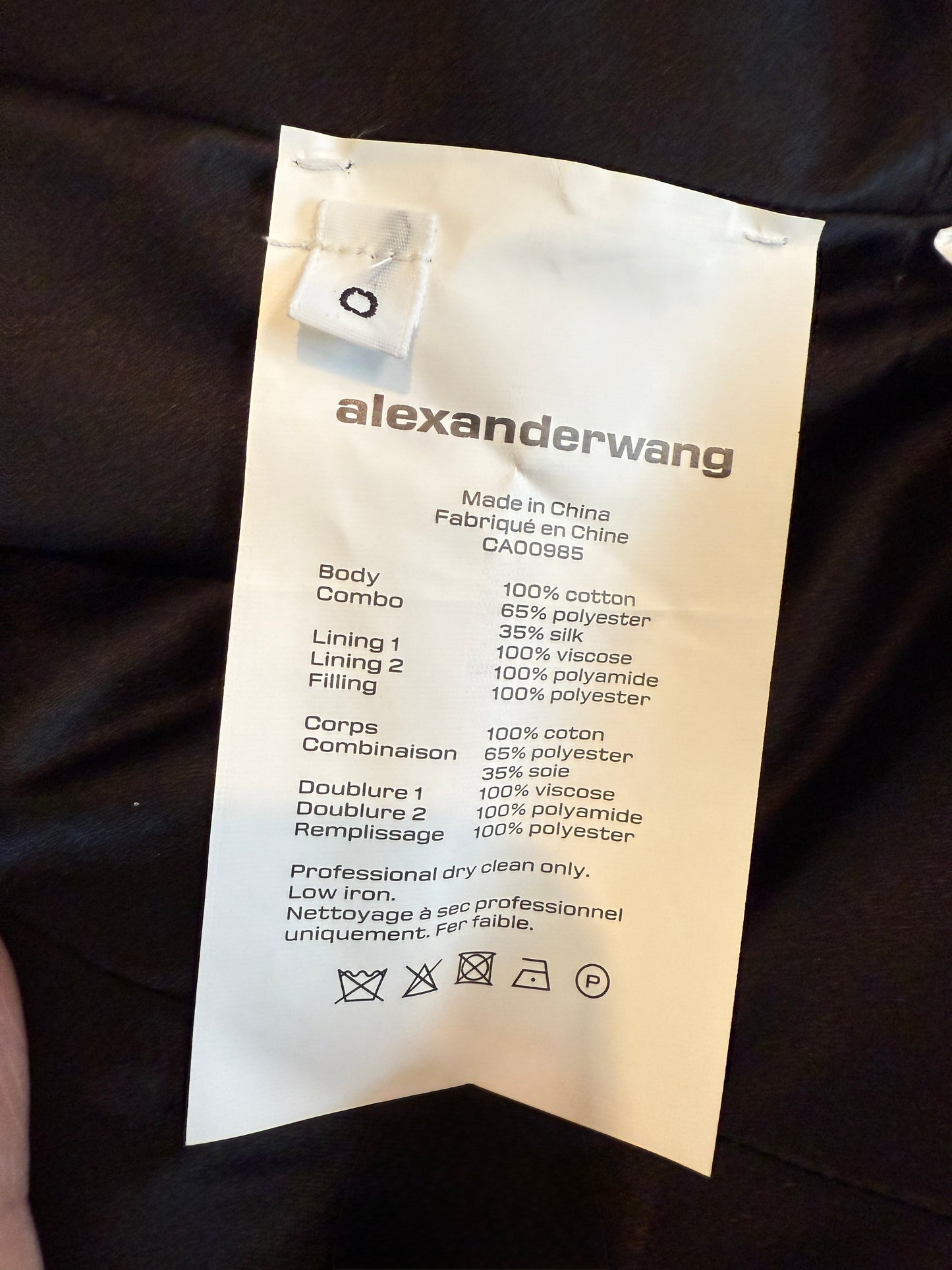 Alexander Wang Tuxedo Padded Blazer