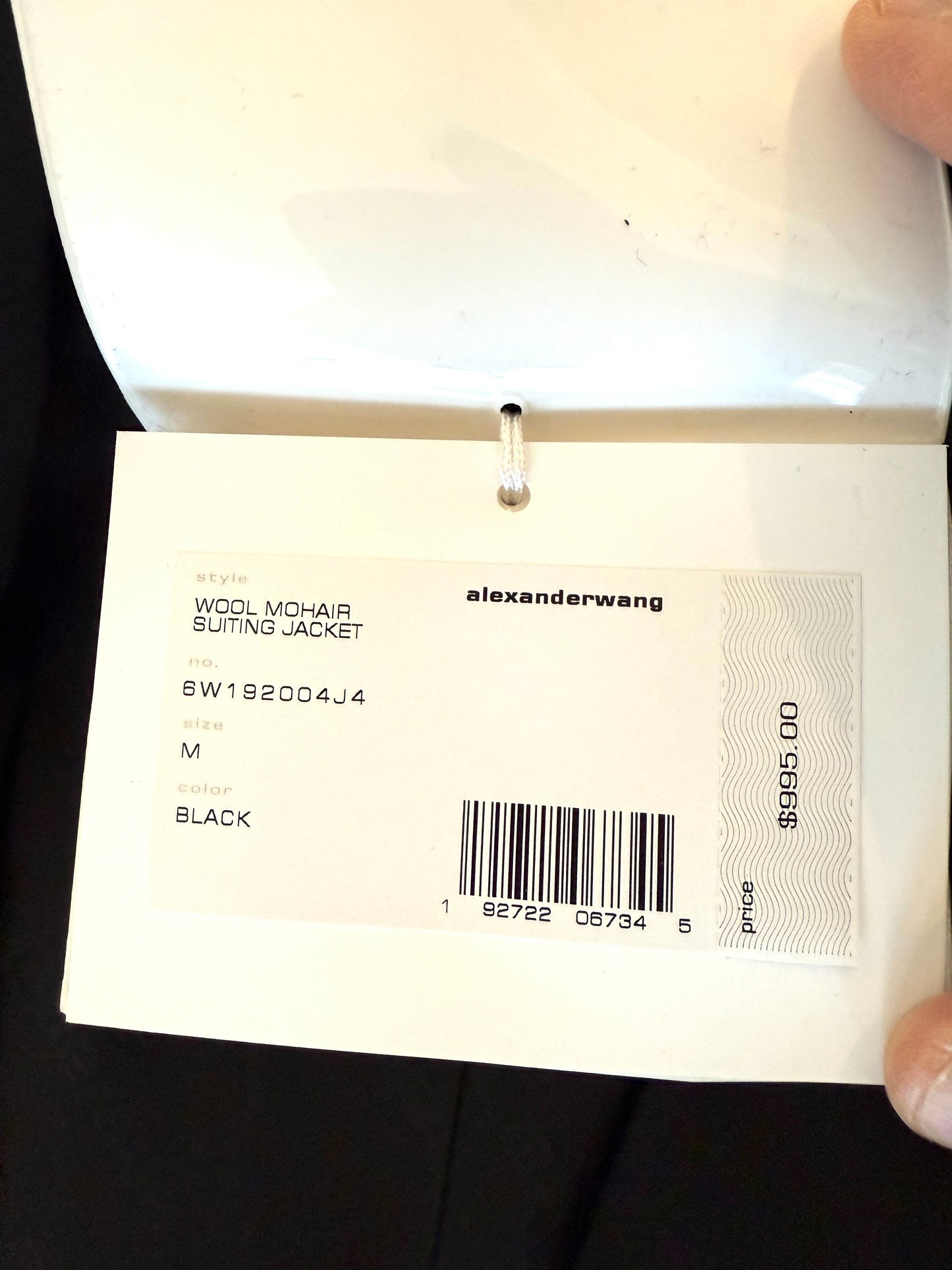 Alexander Wang Wool Mohair Suiting Jacket