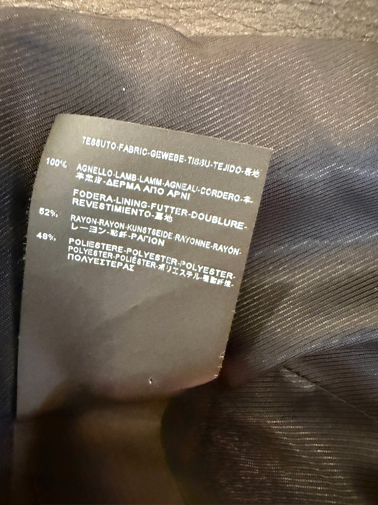 Balenciaga Furry Collar Biker Jacket