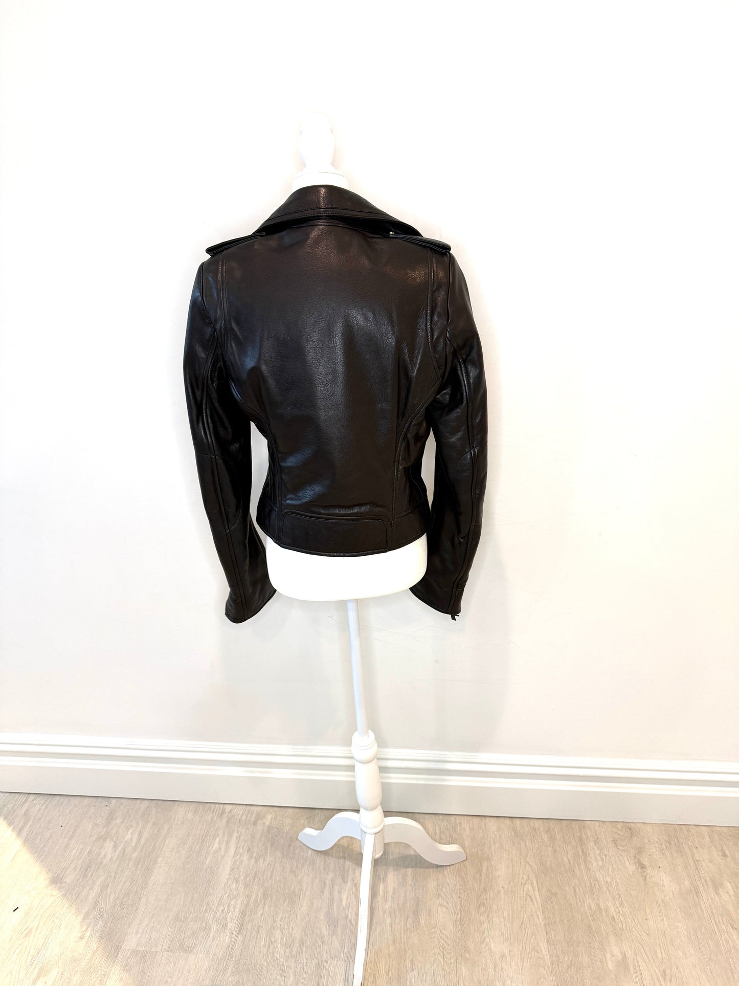 Balenciaga Leather Biker Jacket