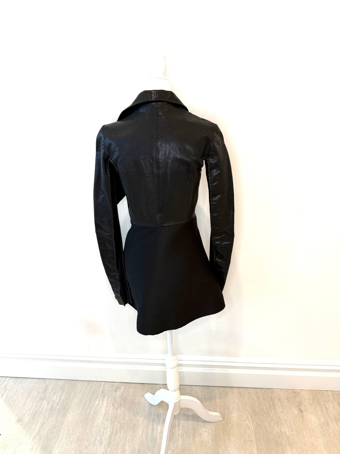 Rick Owens Leather Dress Jacket