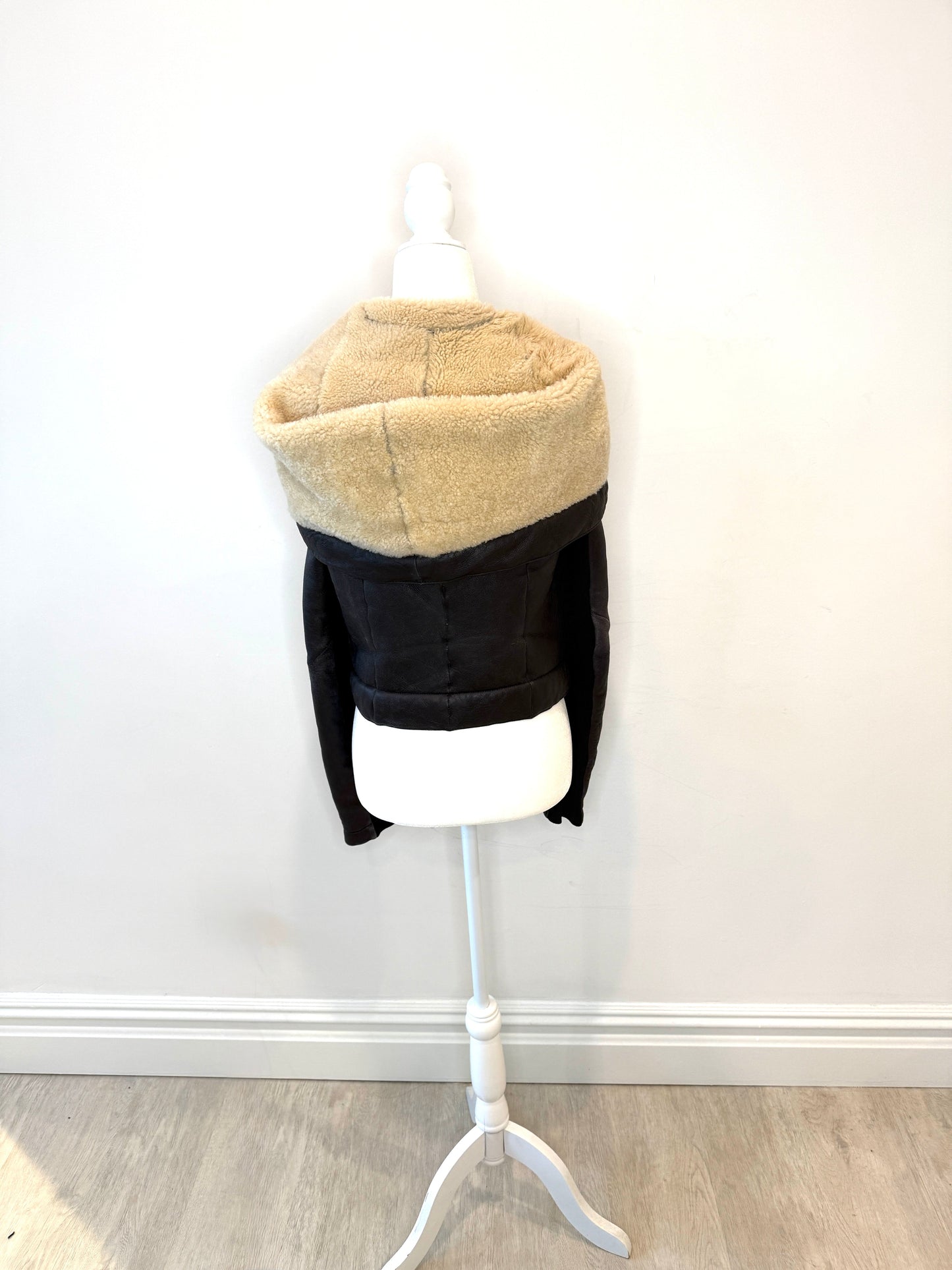 Rick Owens Shearling Lined Jacket