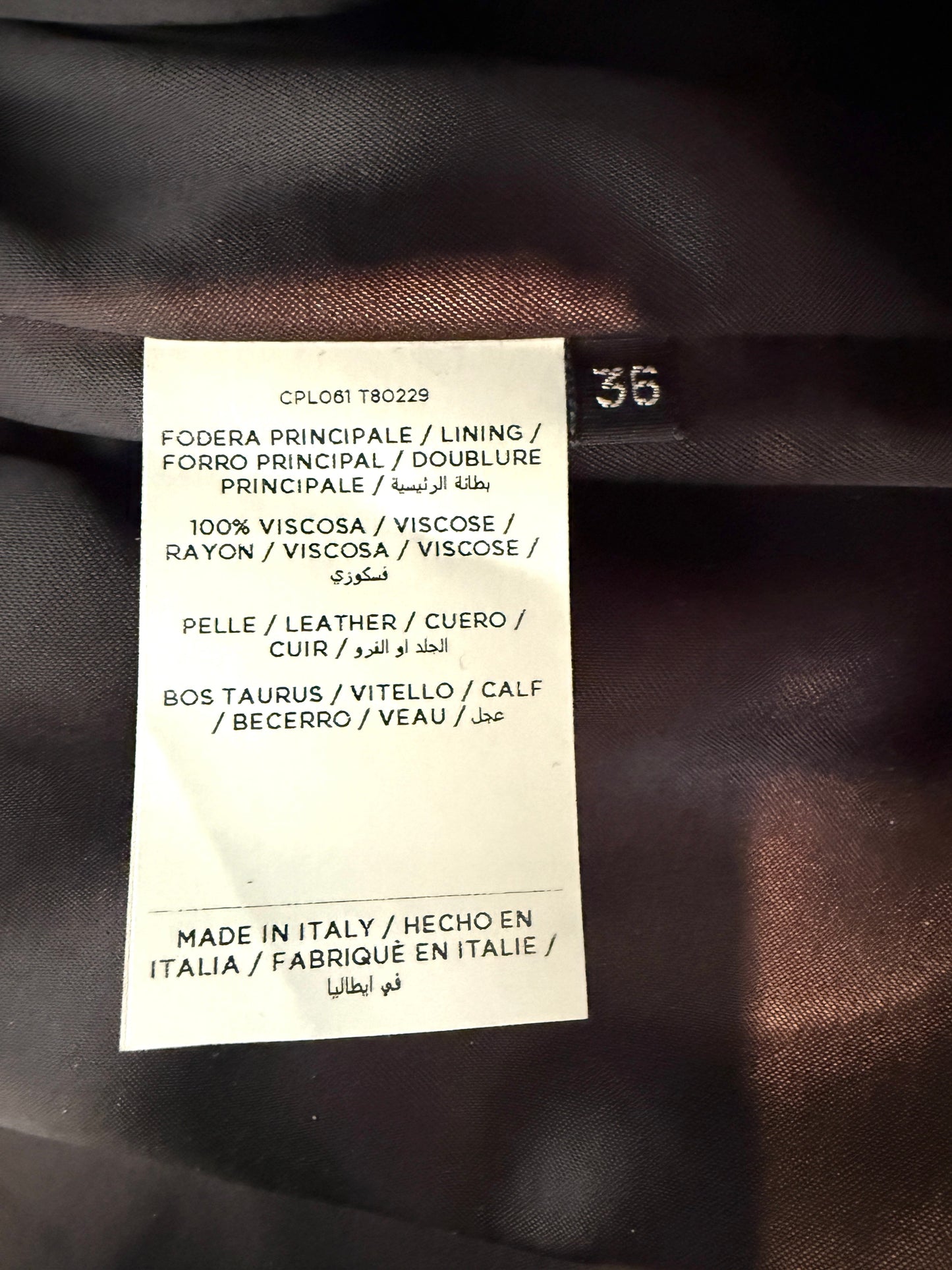 Tom Ford Fringe Leather Jacket
